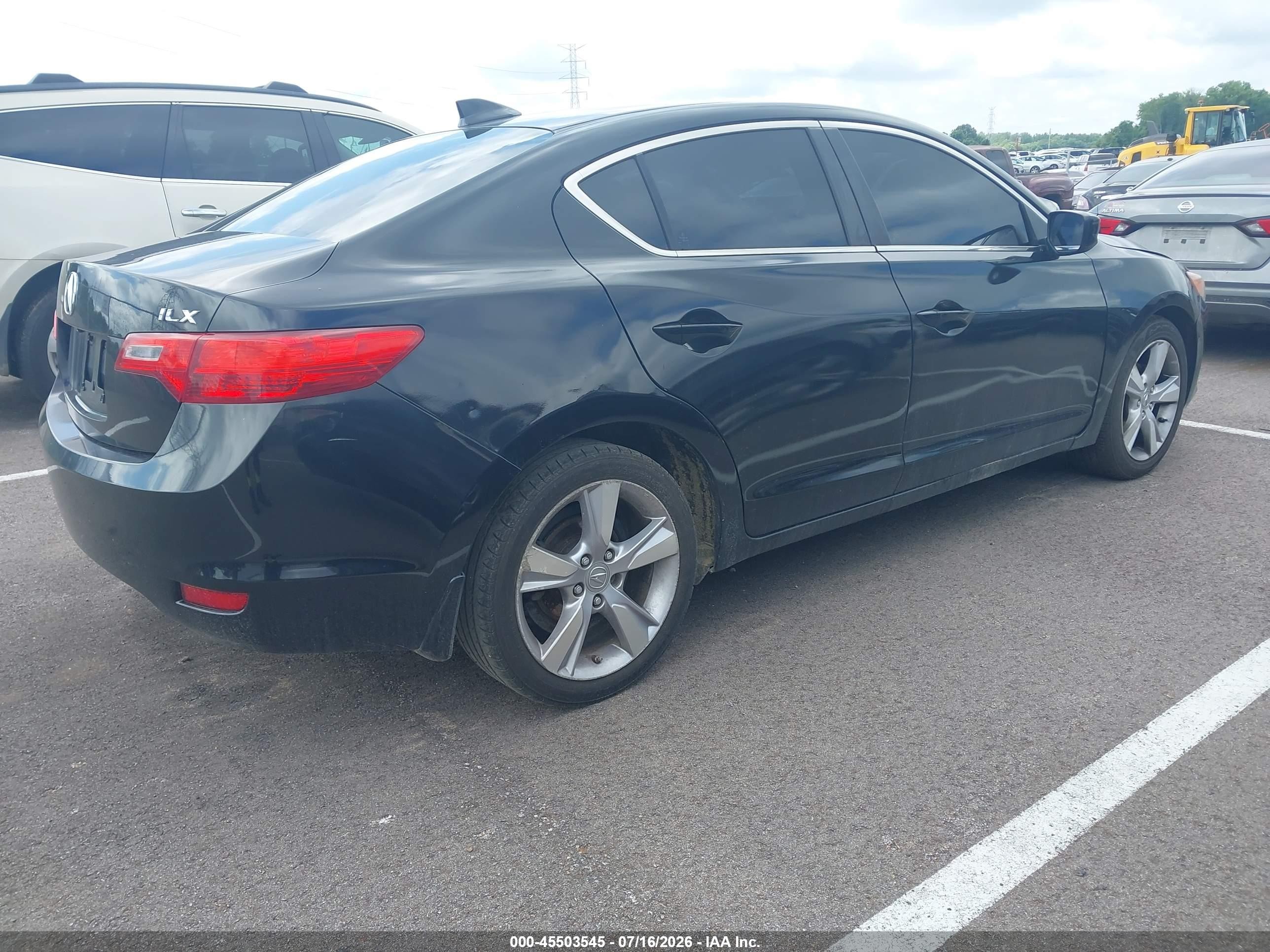 2014 Acura Ilx 2.0l Черный vin: 19VDE1F37EE015287