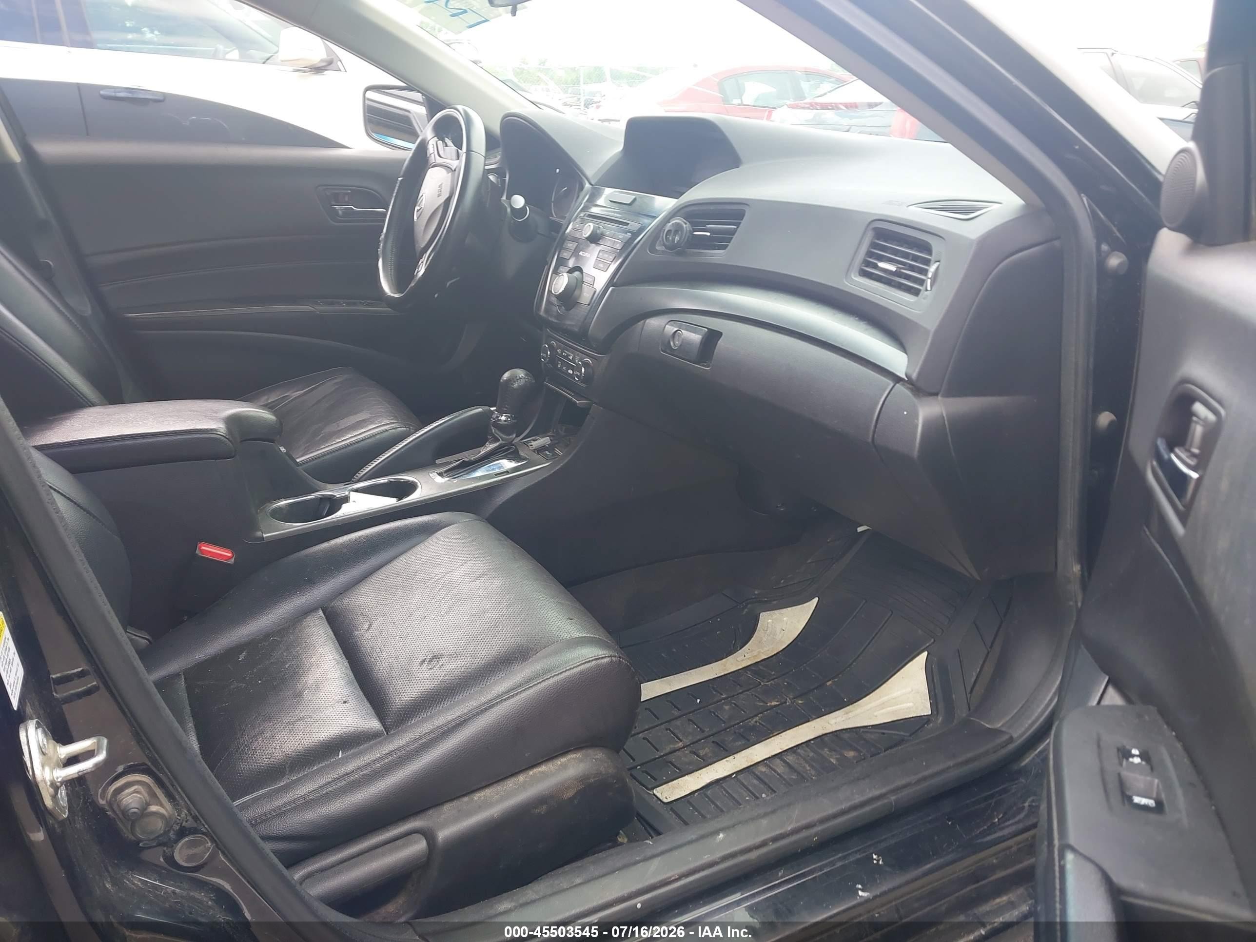 2014 Acura Ilx 2.0l Черный vin: 19VDE1F37EE015287