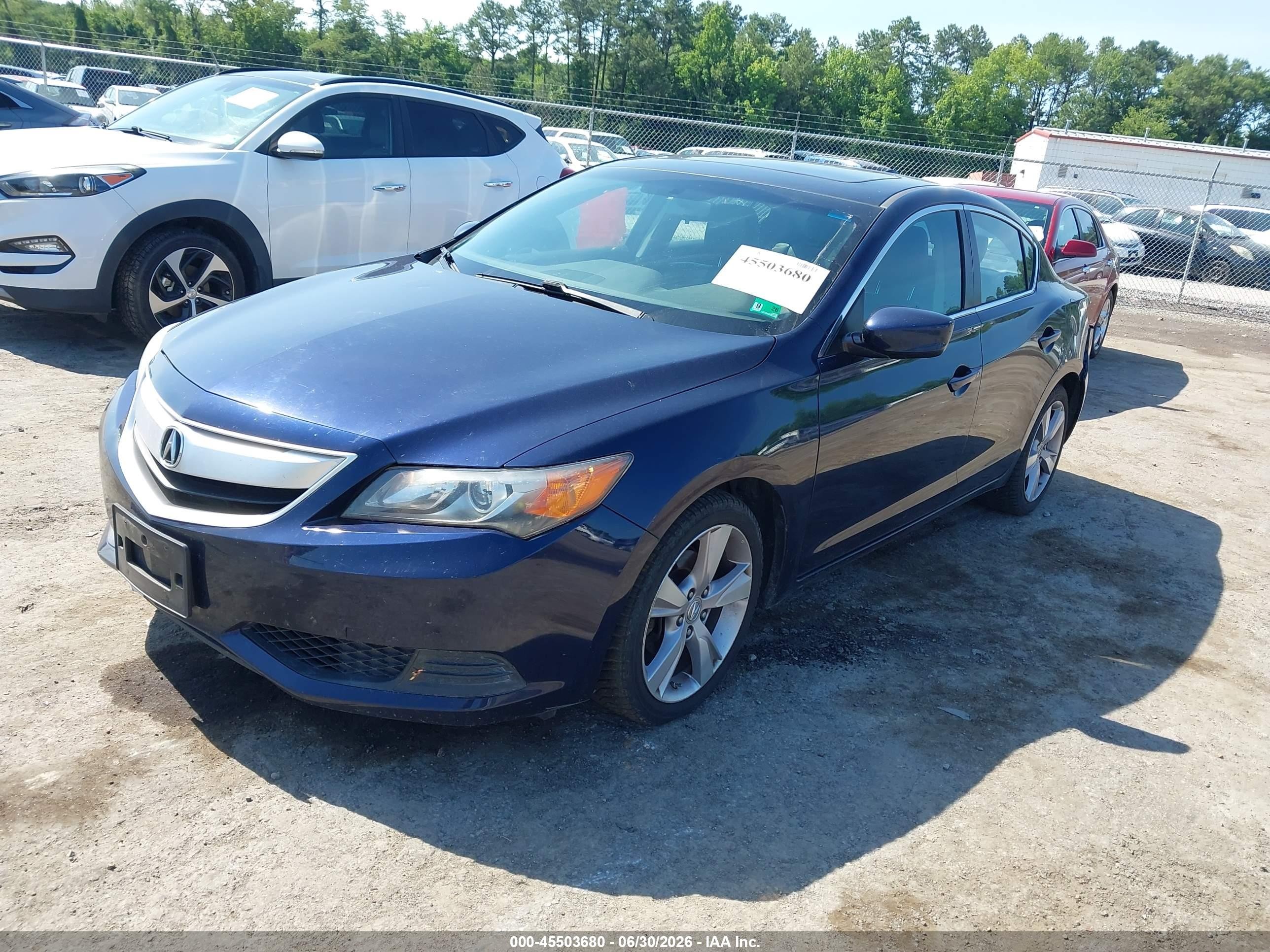 2015 Acura Ilx 2.0l Blue vin: 19VDE1F37FE008194