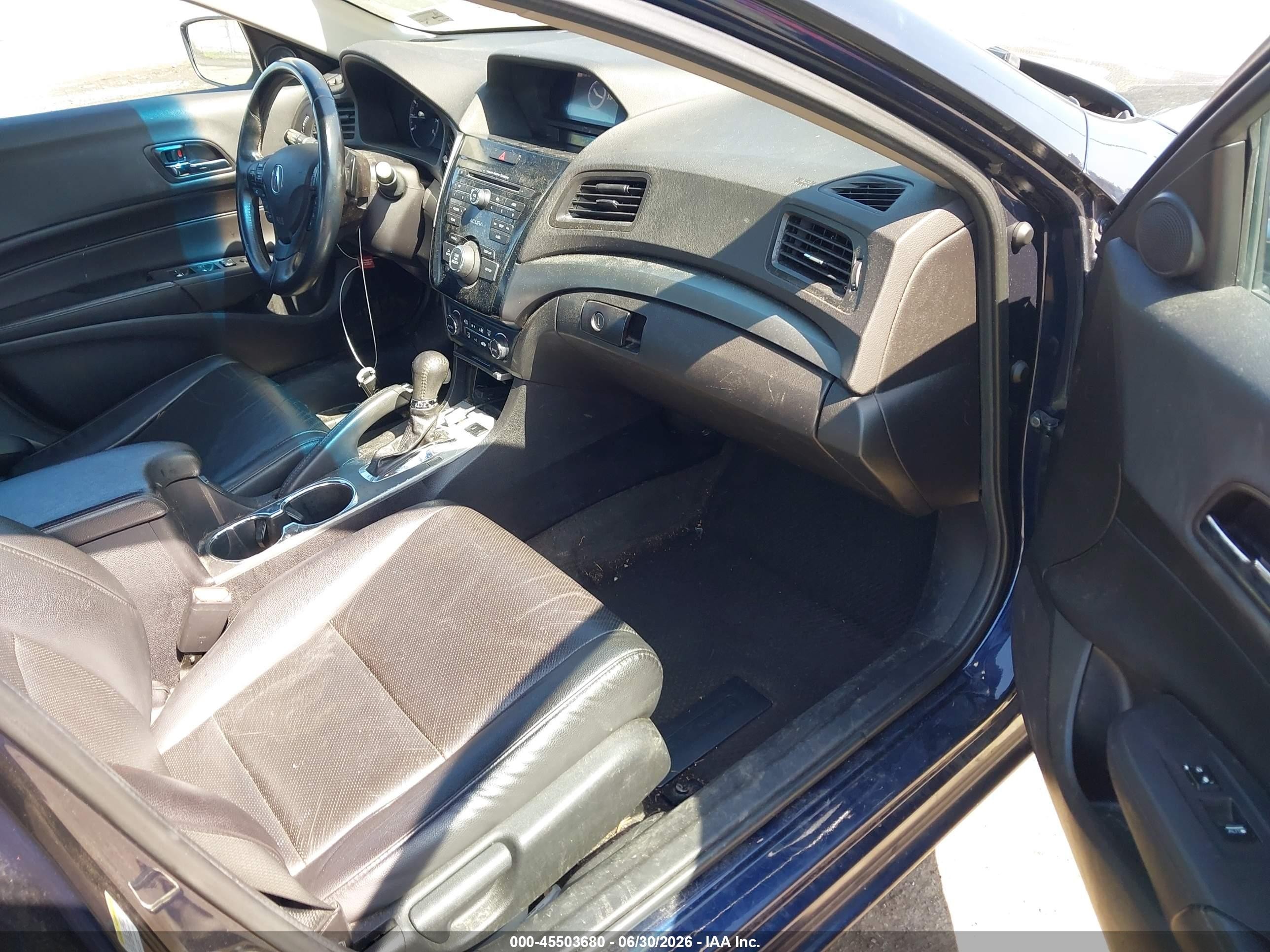 2015 Acura Ilx 2.0l Blue vin: 19VDE1F37FE008194