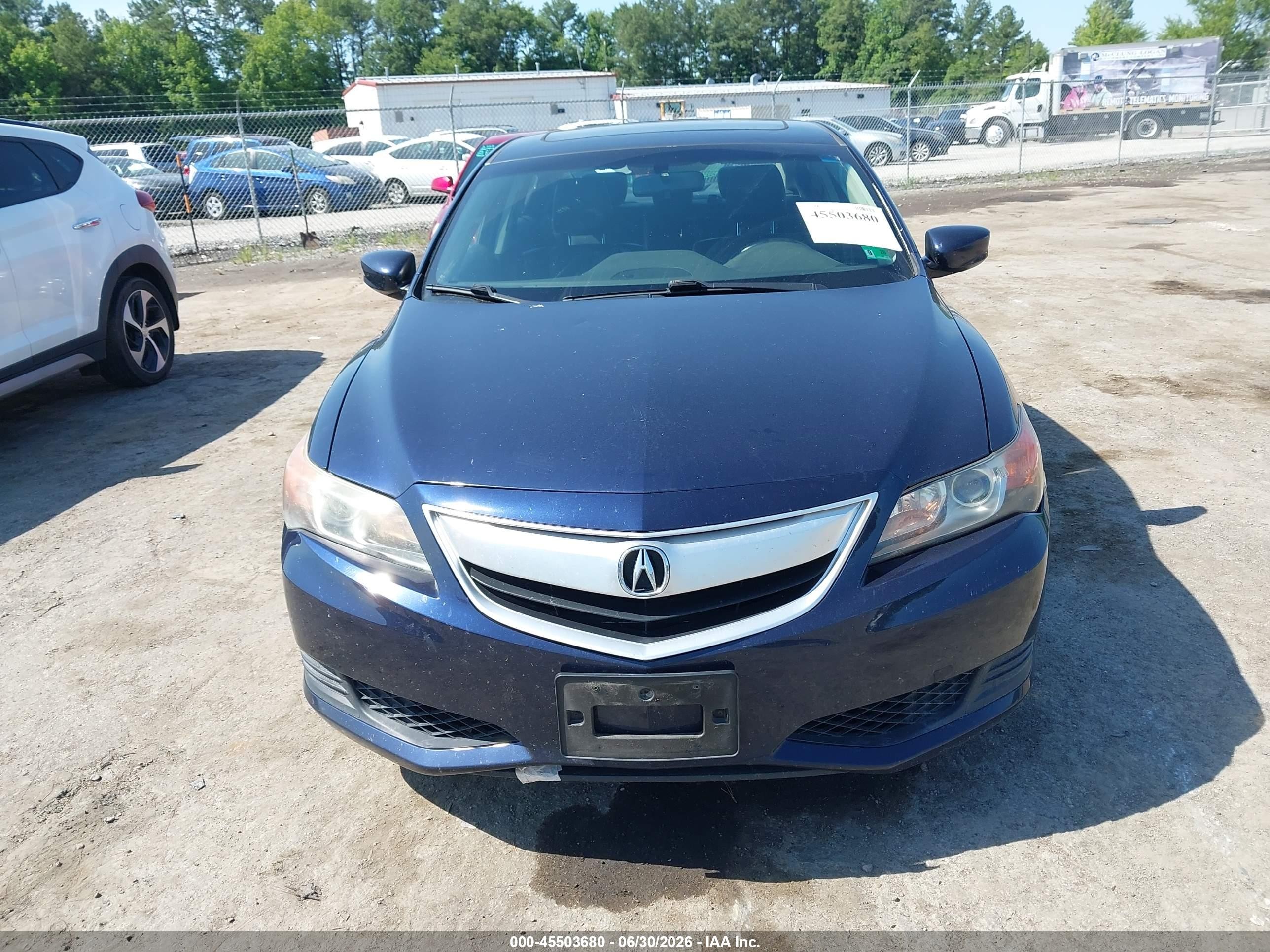 2015 Acura Ilx 2.0l Blue vin: 19VDE1F37FE008194