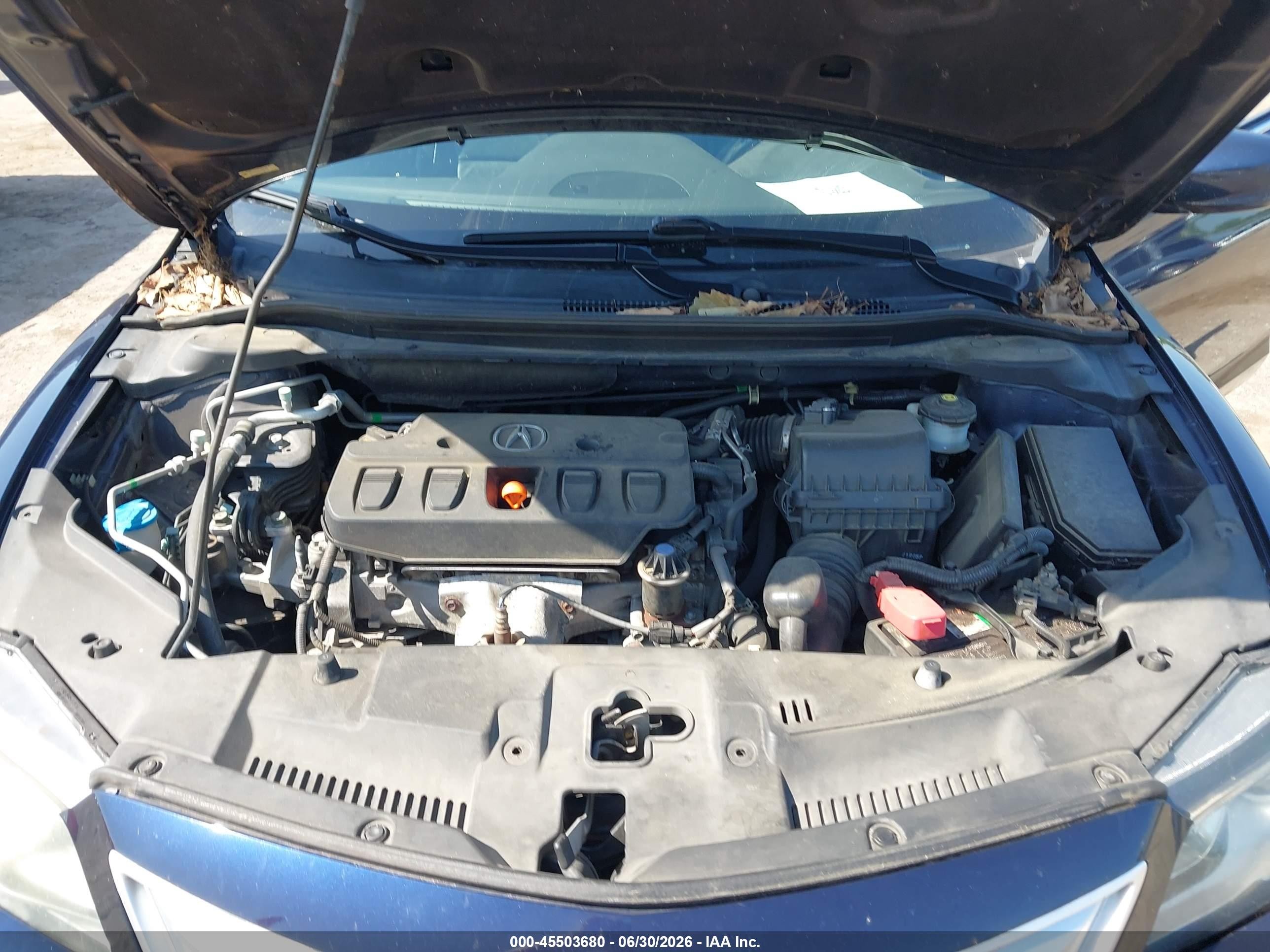2015 Acura Ilx 2.0l Blue vin: 19VDE1F37FE008194