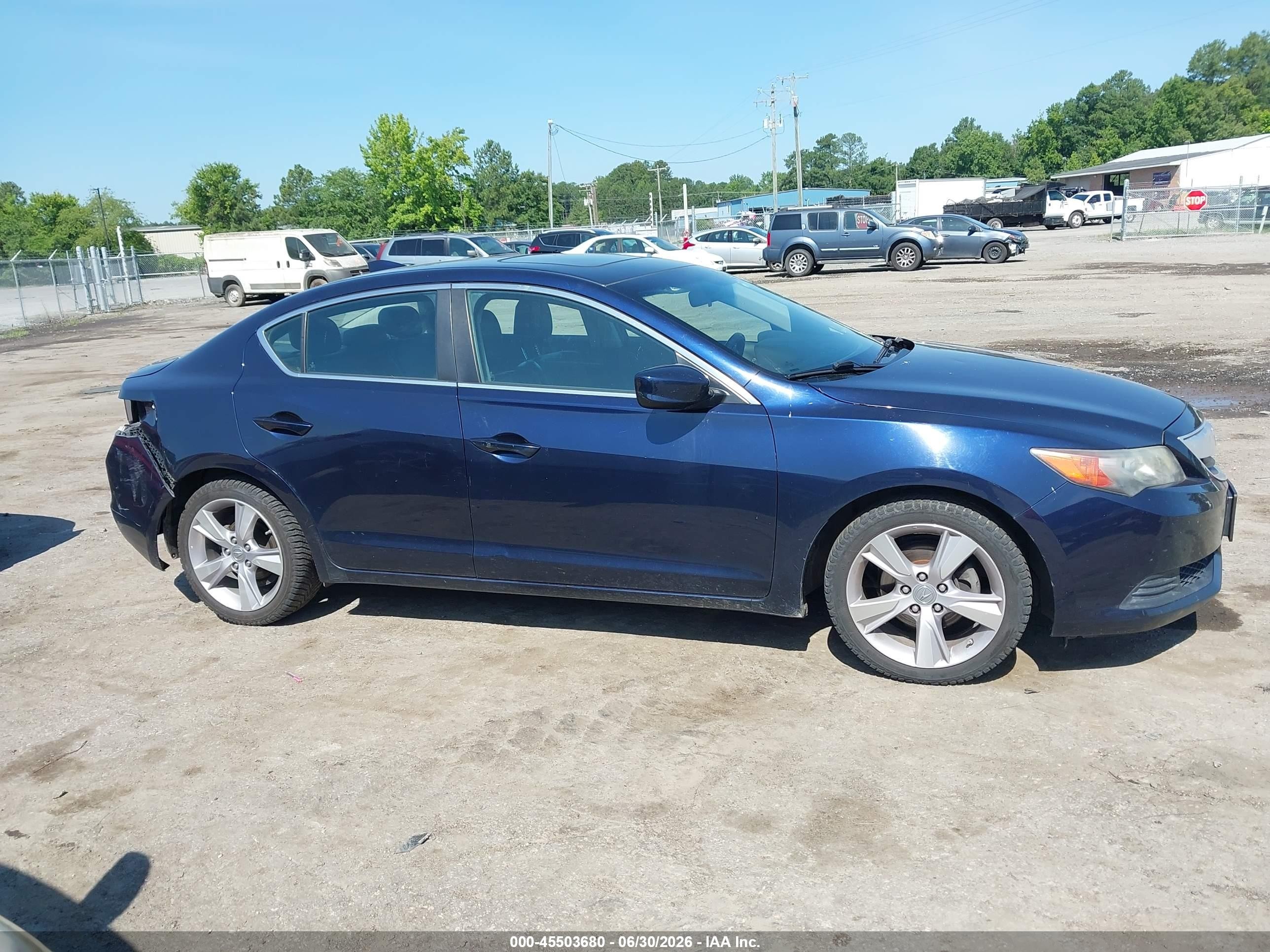 2015 Acura Ilx 2.0l Blue vin: 19VDE1F37FE008194