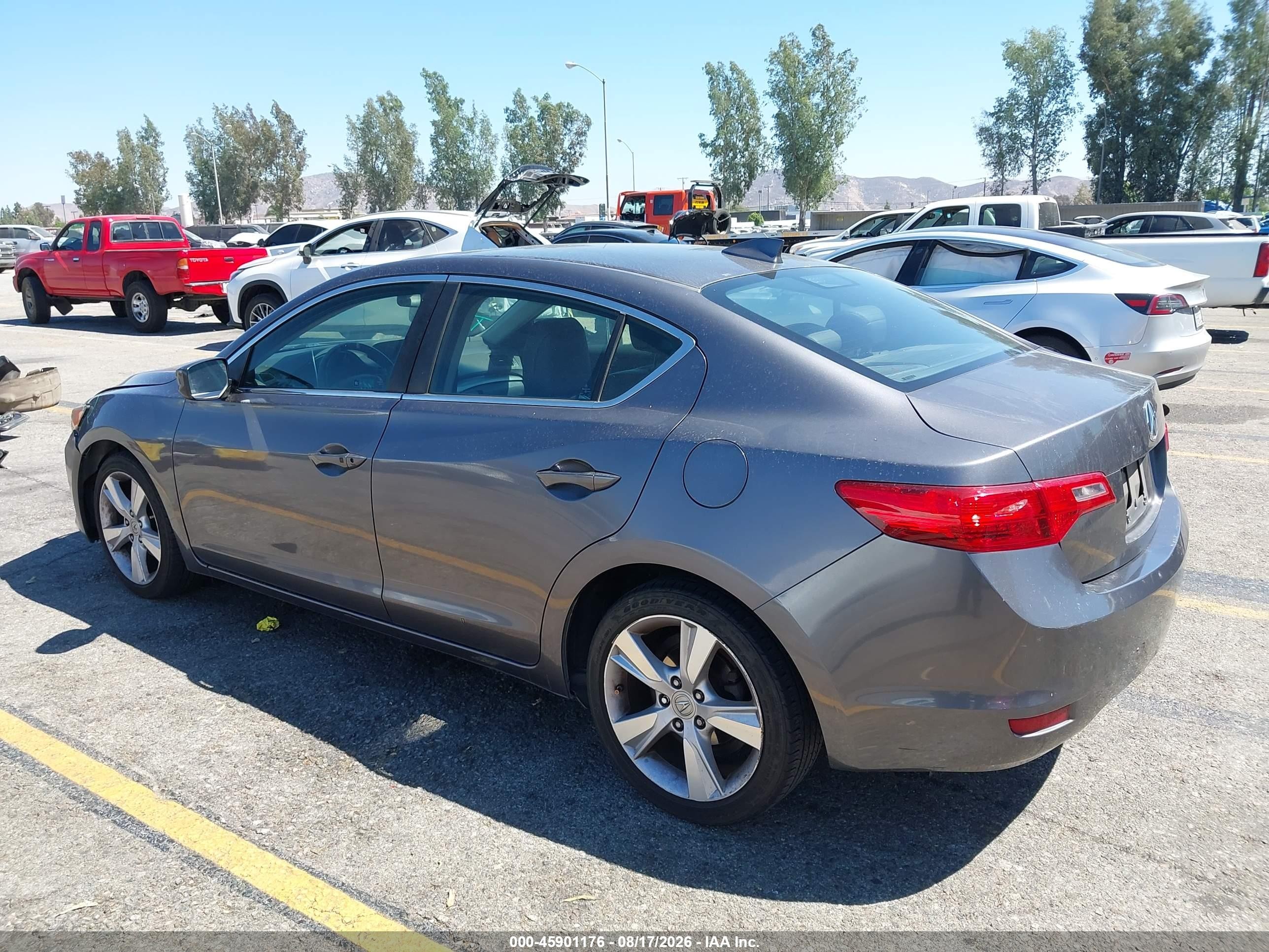 2015 Acura Ilx 2.0l Gray vin: 19VDE1F38FE006745