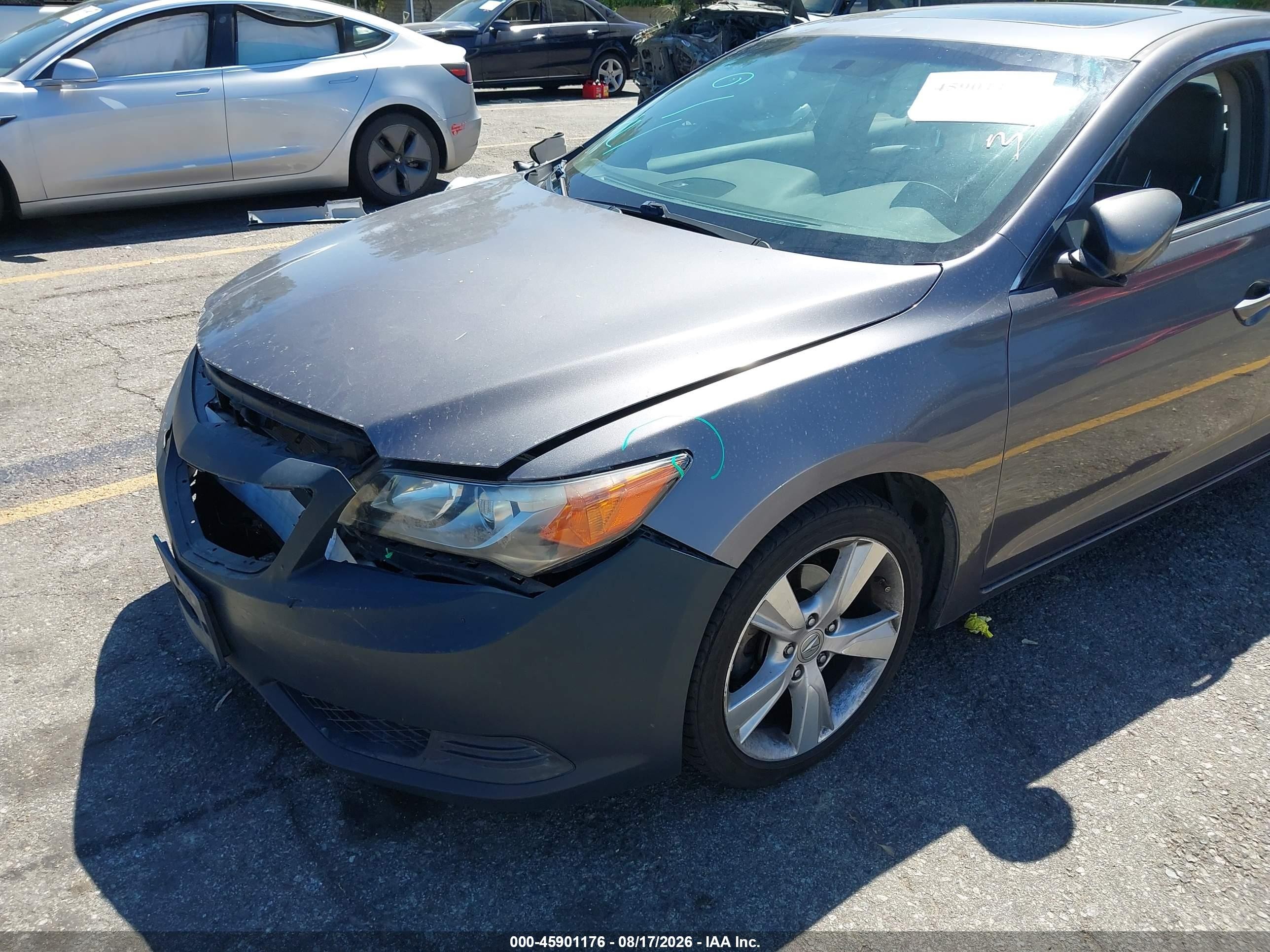 2015 Acura Ilx 2.0l Gray vin: 19VDE1F38FE006745