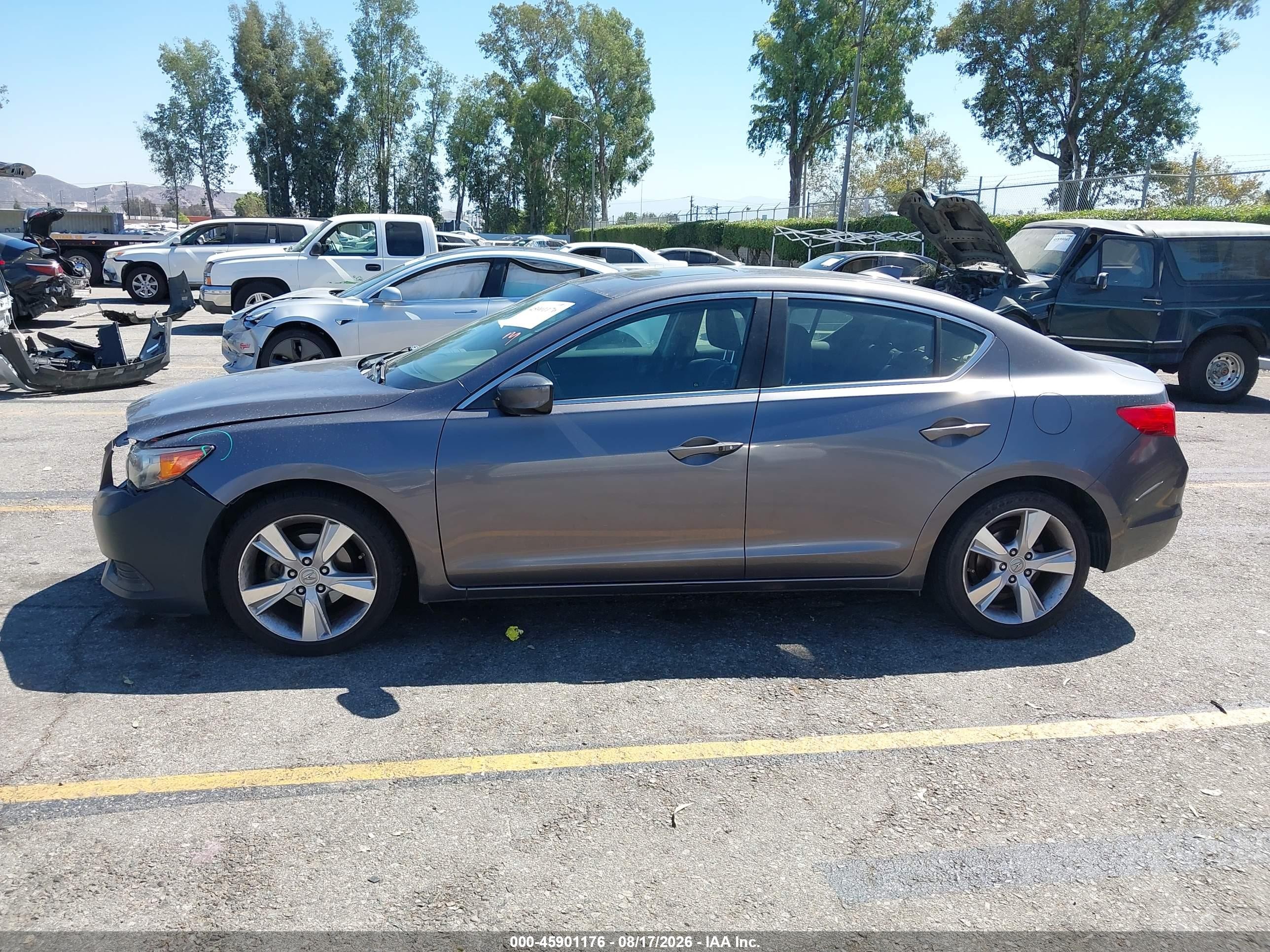 2015 Acura Ilx 2.0l Gray vin: 19VDE1F38FE006745