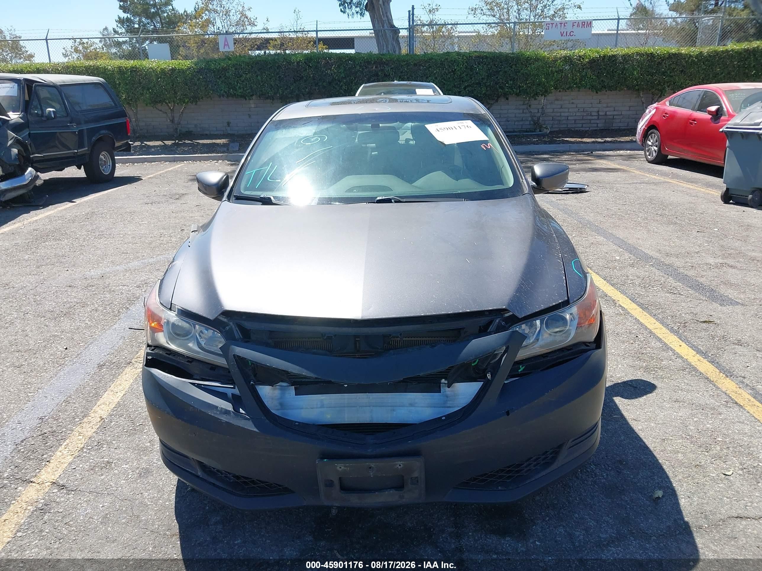 2015 Acura Ilx 2.0l Gray vin: 19VDE1F38FE006745