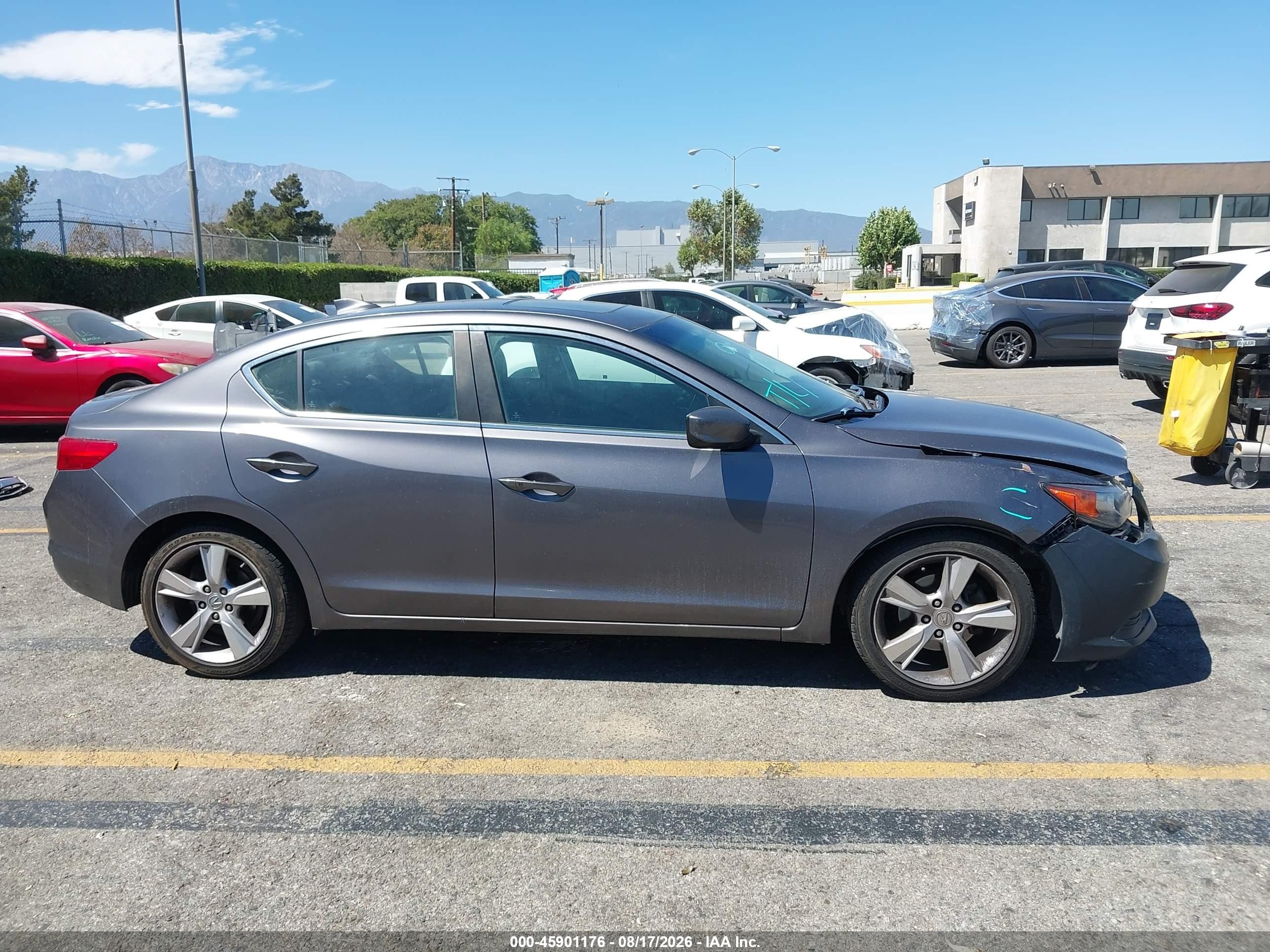 2015 Acura Ilx 2.0l Gray vin: 19VDE1F38FE006745