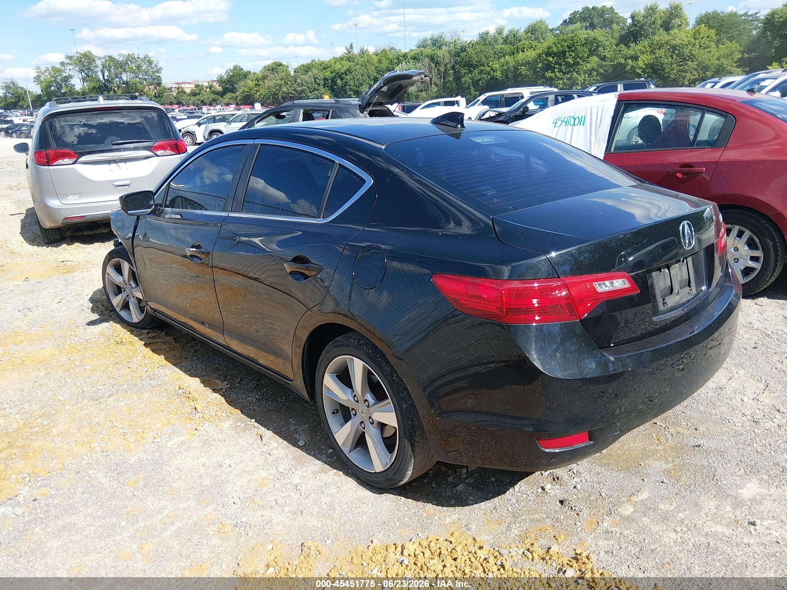 2015 Acura Ilx 2.0l Black vin: 19VDE1F38FE010293