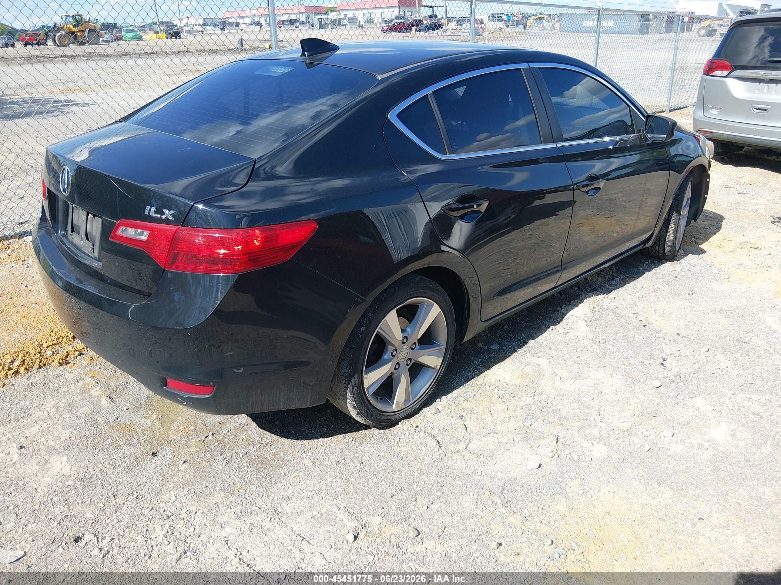 2015 Acura Ilx 2.0l Black vin: 19VDE1F38FE010293