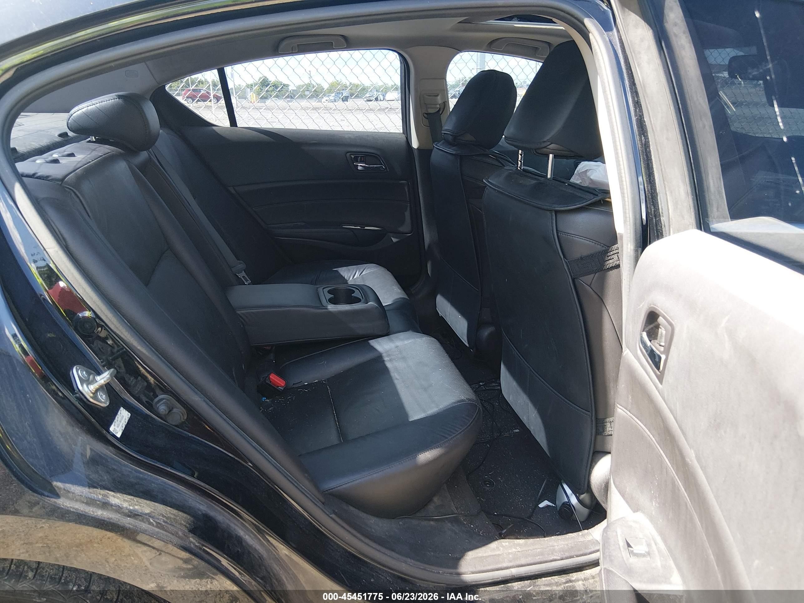 2015 Acura Ilx 2.0l Black vin: 19VDE1F38FE010293