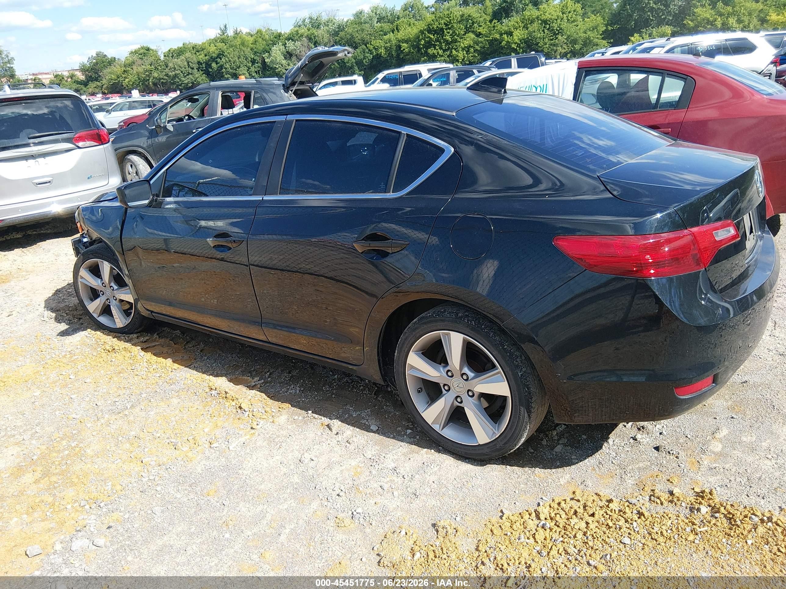 2015 Acura Ilx 2.0l Black vin: 19VDE1F38FE010293
