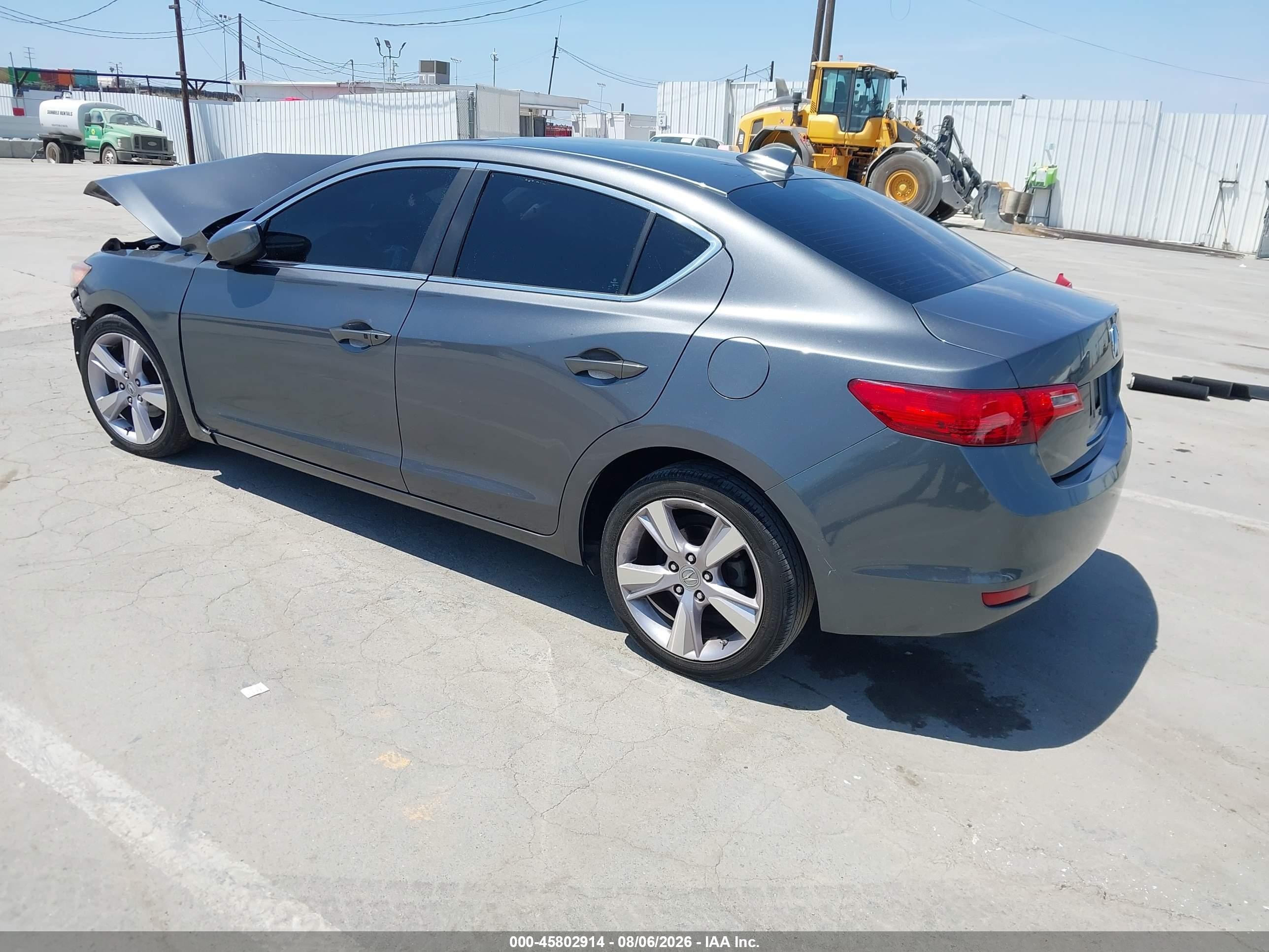 2014 Acura Ilx 2.0l Gray vin: 19VDE1F39EE006879