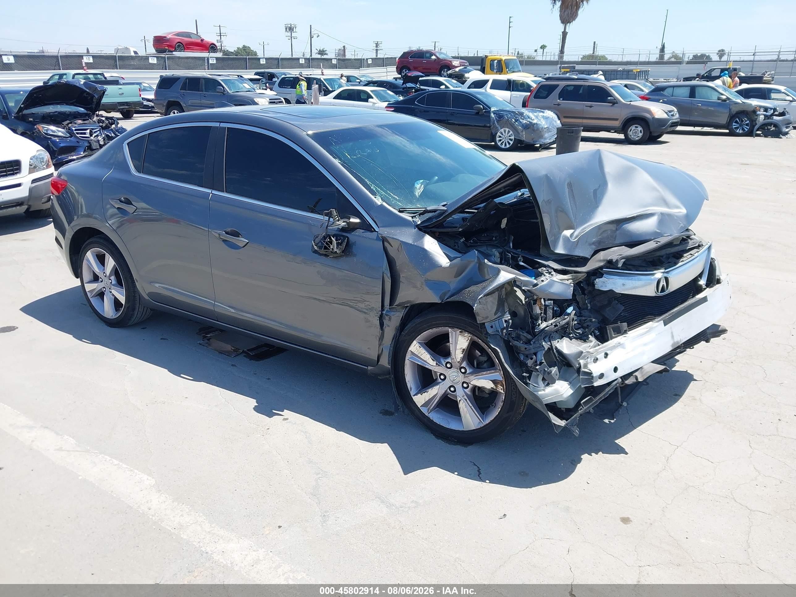 2014 Acura Ilx 2.0l Серый vin: 19VDE1F39EE006879