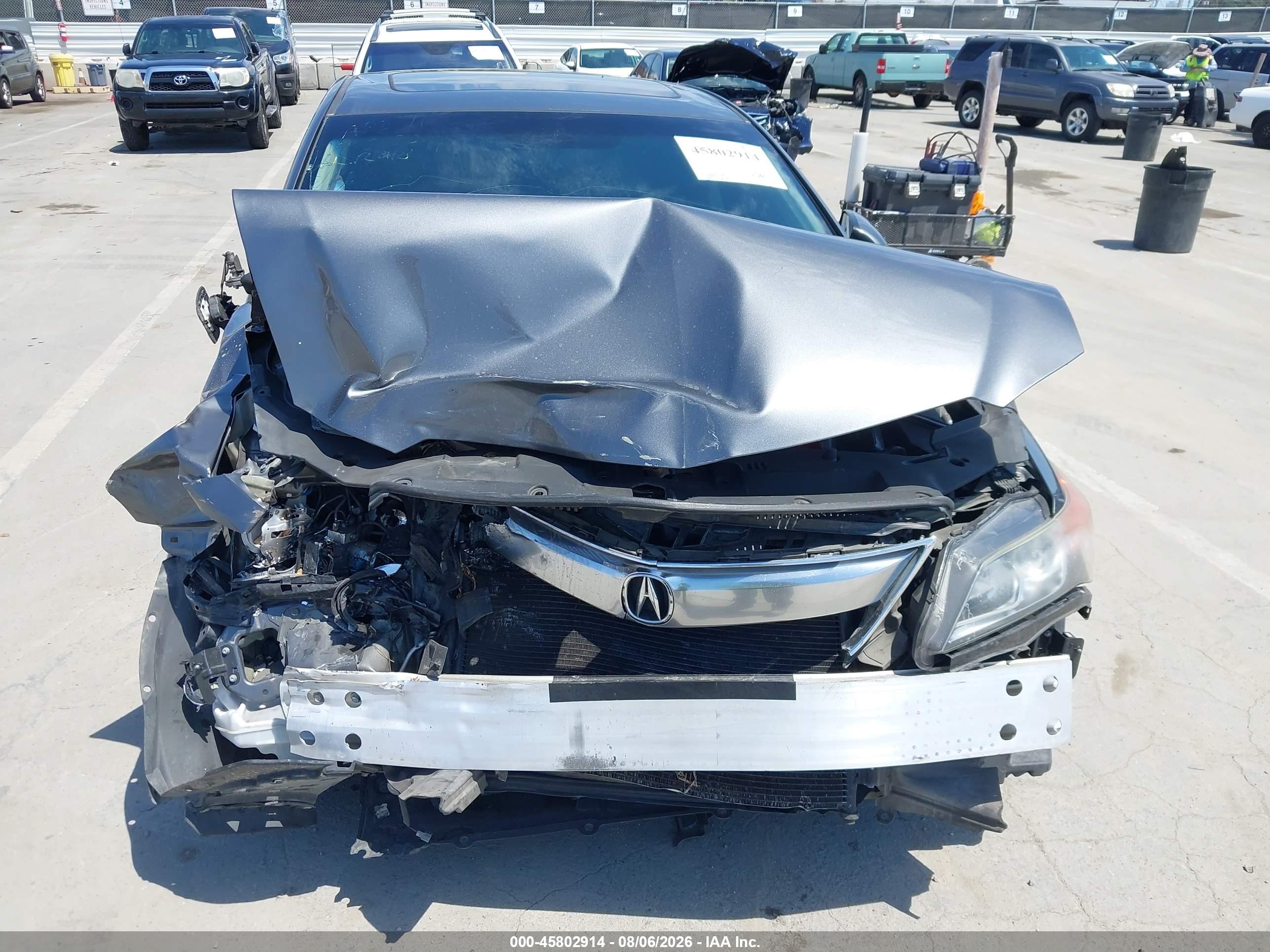 2014 Acura Ilx 2.0l Gray vin: 19VDE1F39EE006879