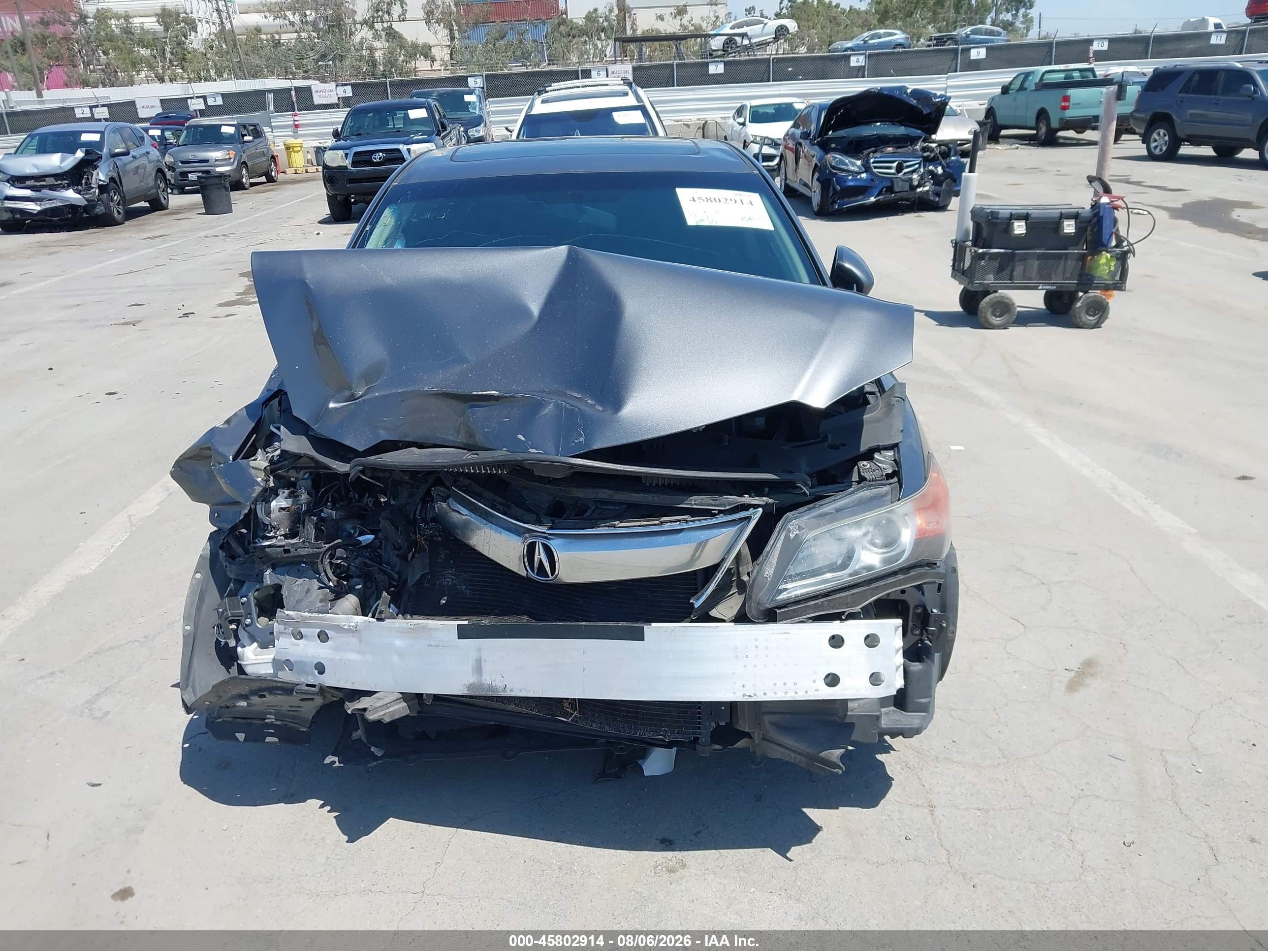 2014 Acura Ilx 2.0l Gray vin: 19VDE1F39EE006879