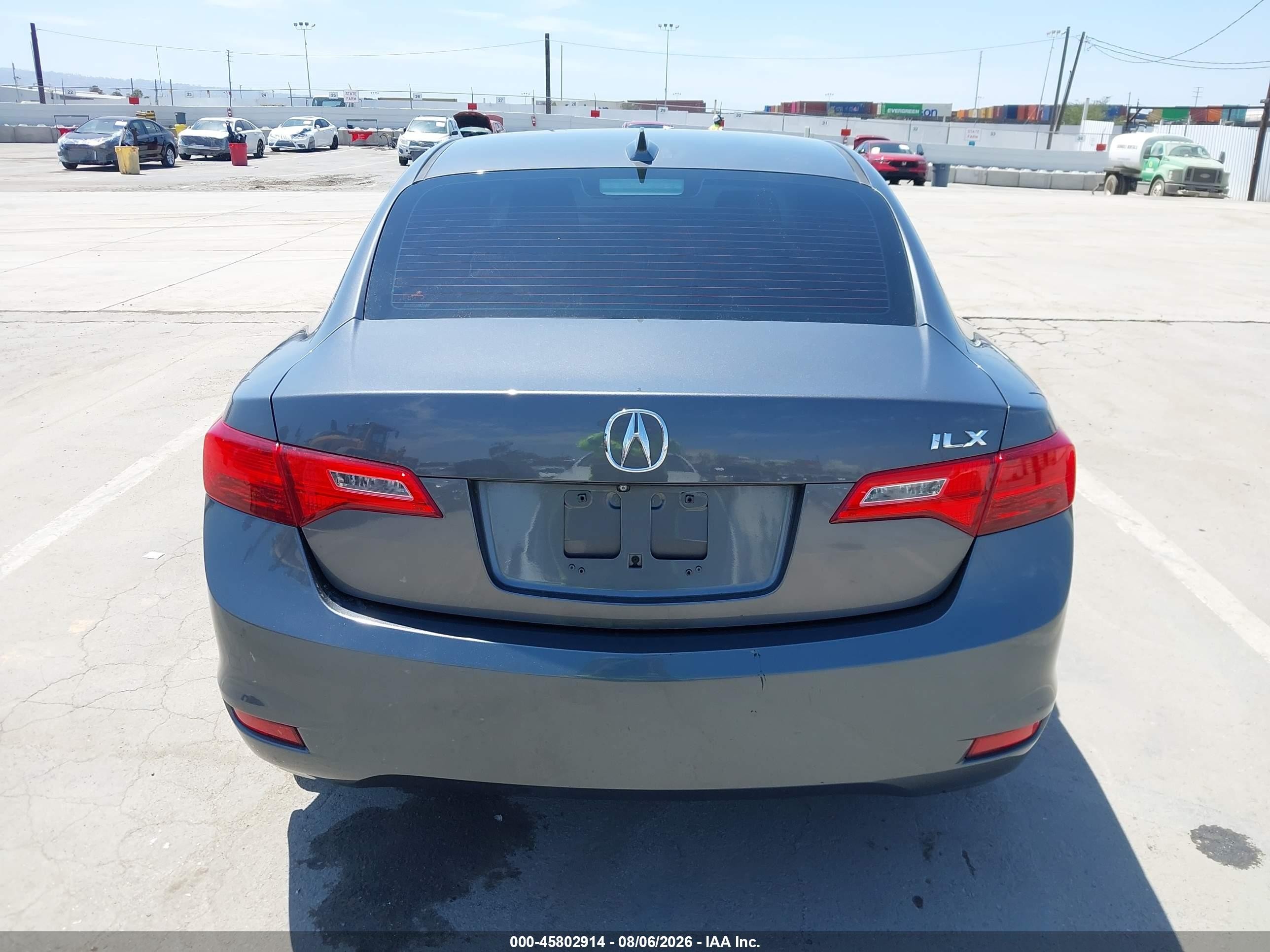 2014 Acura Ilx 2.0l Gray vin: 19VDE1F39EE006879