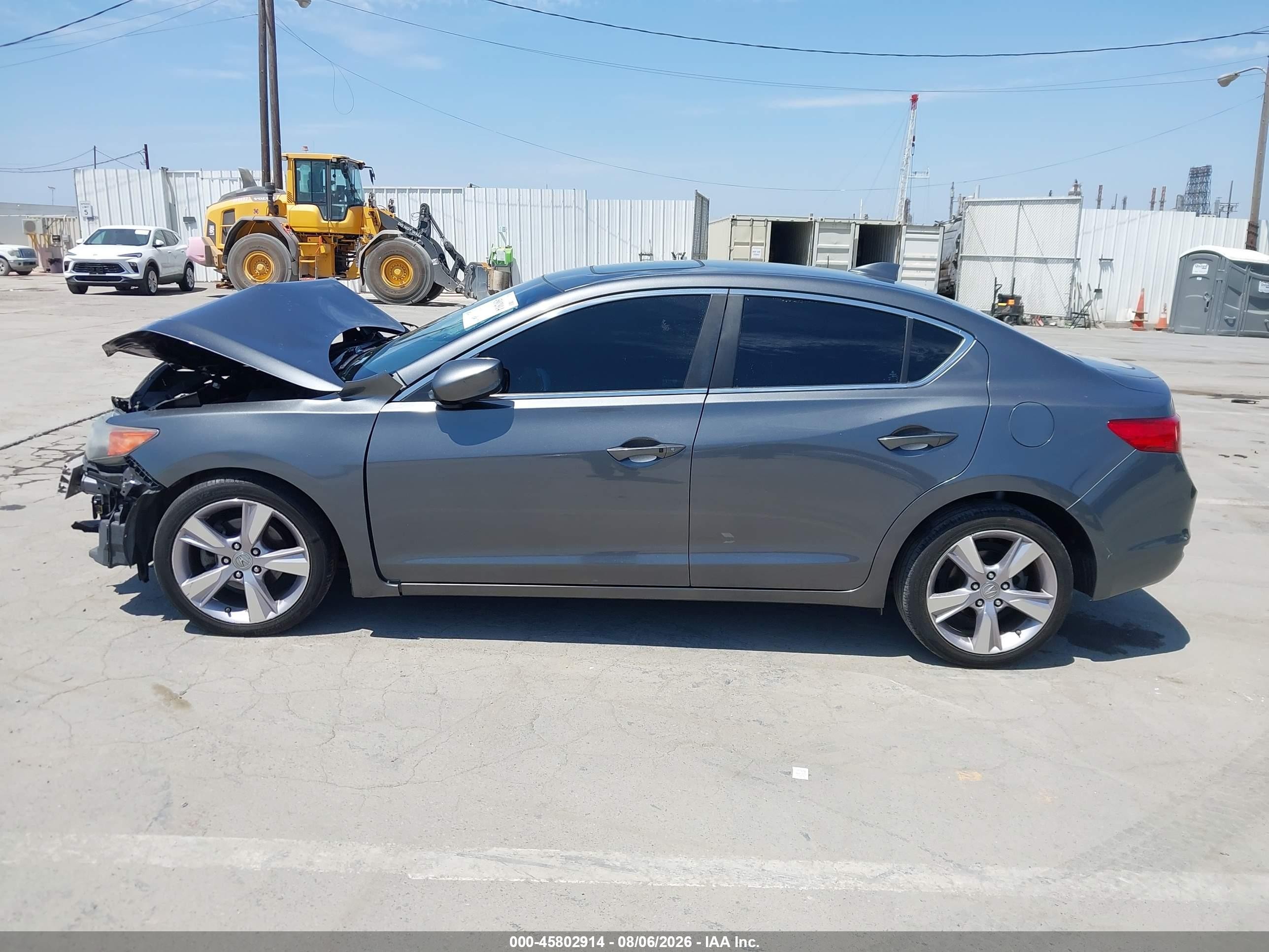 2014 Acura Ilx 2.0l Gray vin: 19VDE1F39EE006879