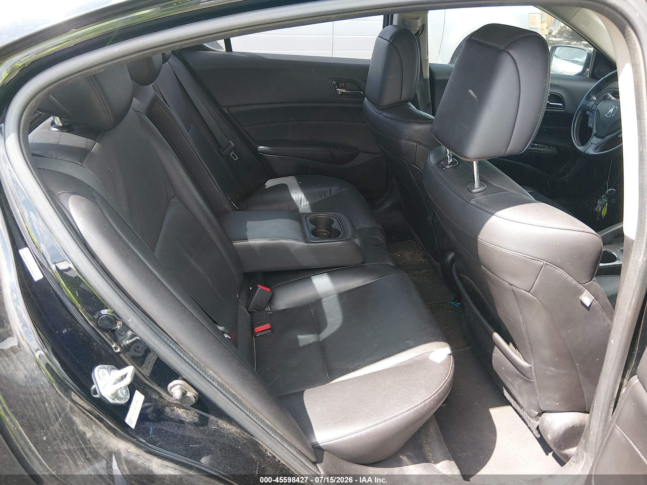 2014 Acura Ilx 2.0l Black vin: 19VDE1F39EE014660
