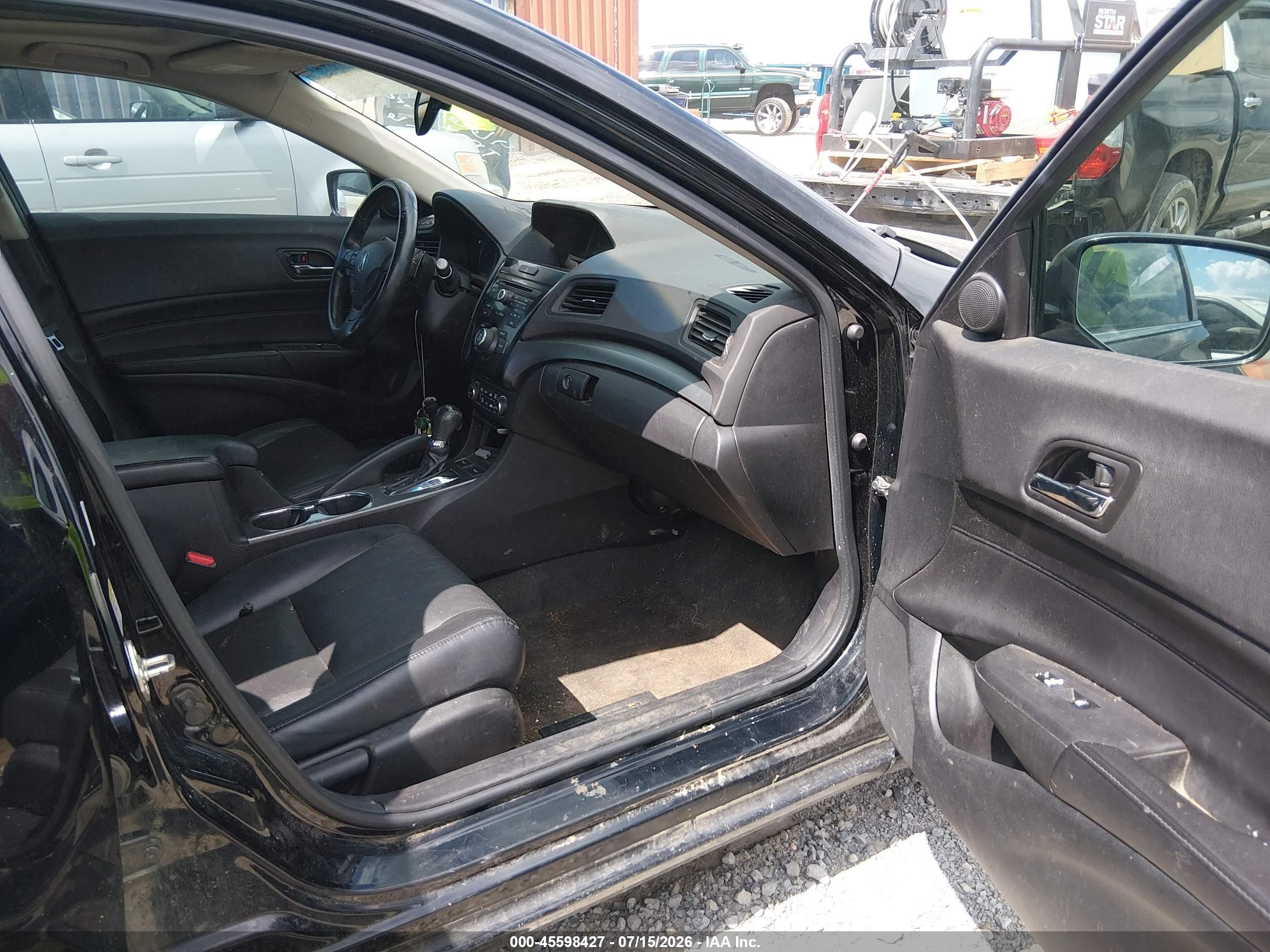 2014 Acura Ilx 2.0l Black vin: 19VDE1F39EE014660
