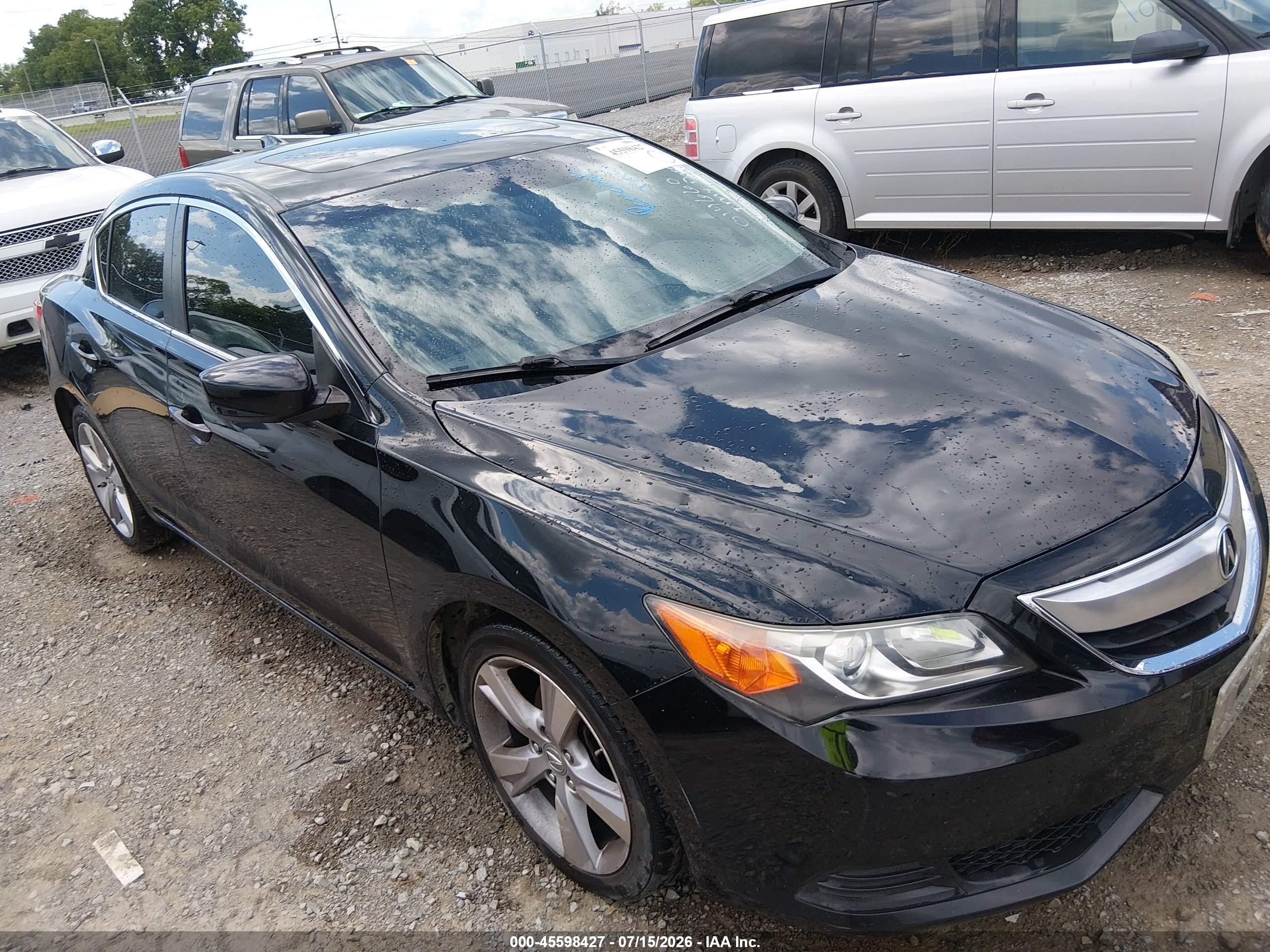 2014 Acura Ilx 2.0l Black vin: 19VDE1F39EE014660