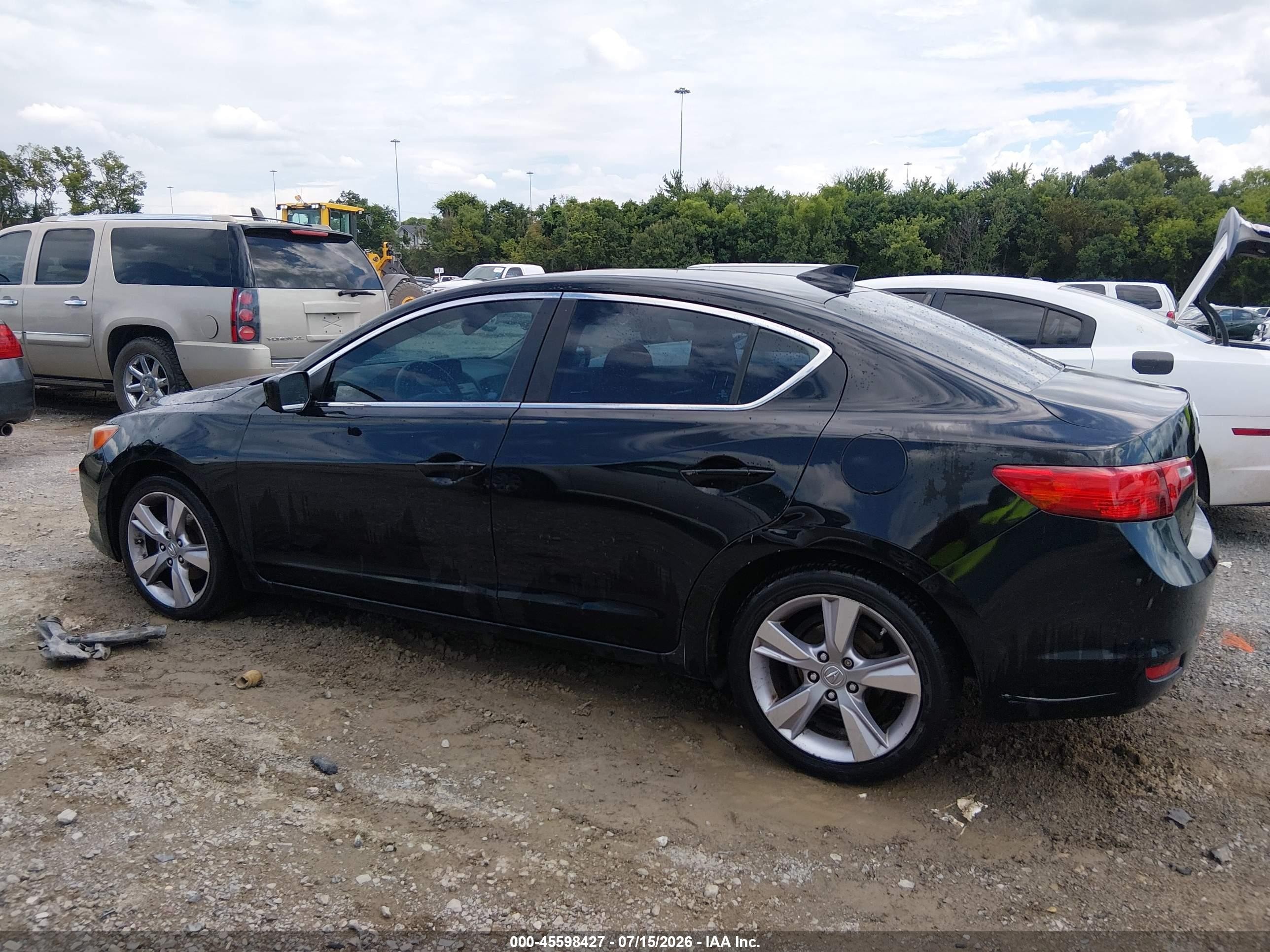 2014 Acura Ilx 2.0l Black vin: 19VDE1F39EE014660