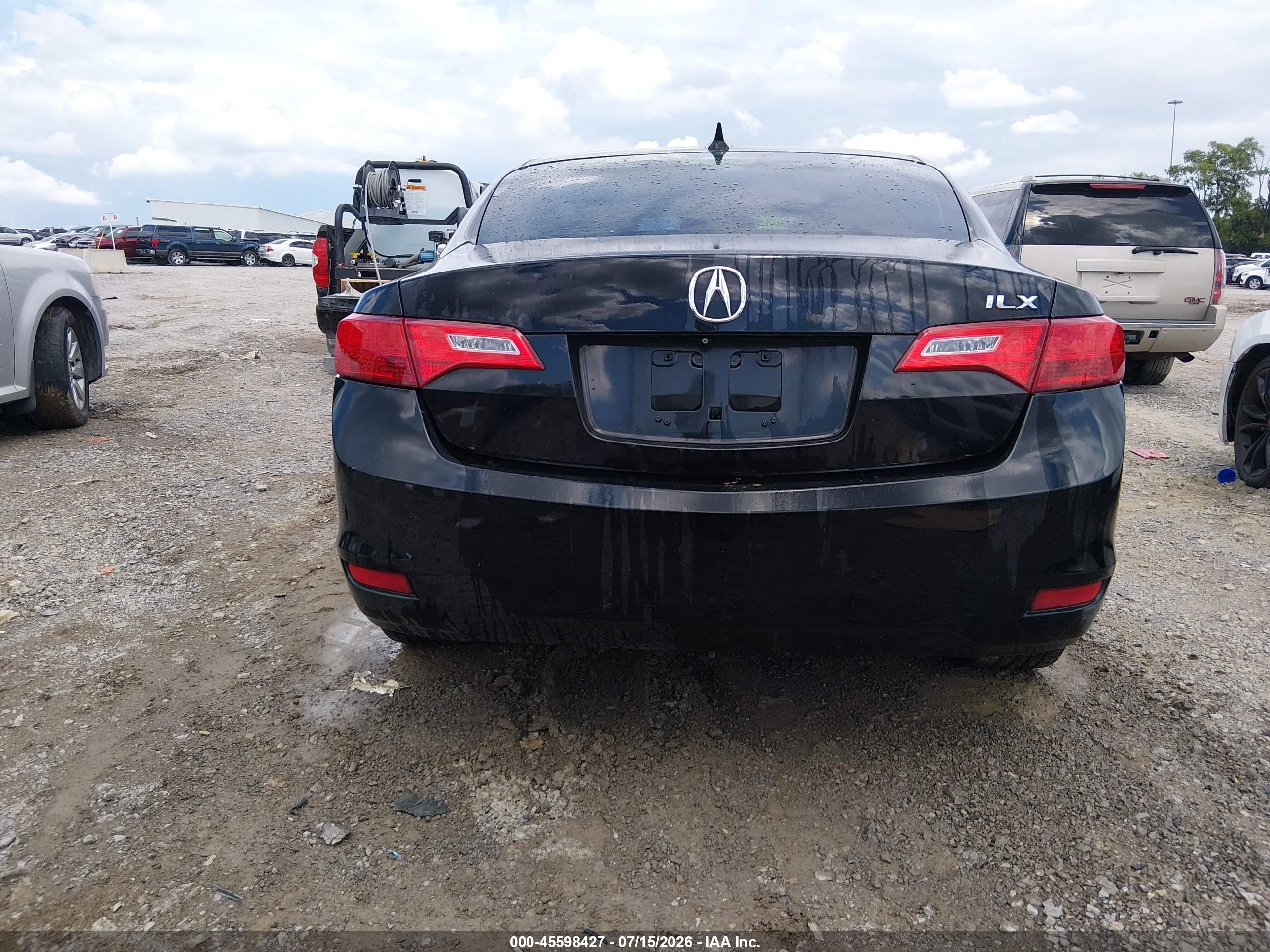 2014 Acura Ilx 2.0l Black vin: 19VDE1F39EE014660