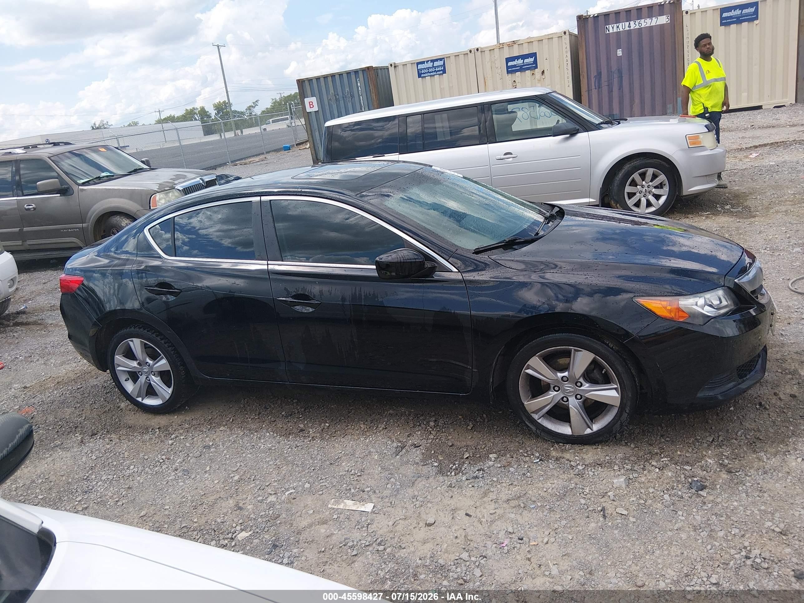 2014 Acura Ilx 2.0l Black vin: 19VDE1F39EE014660