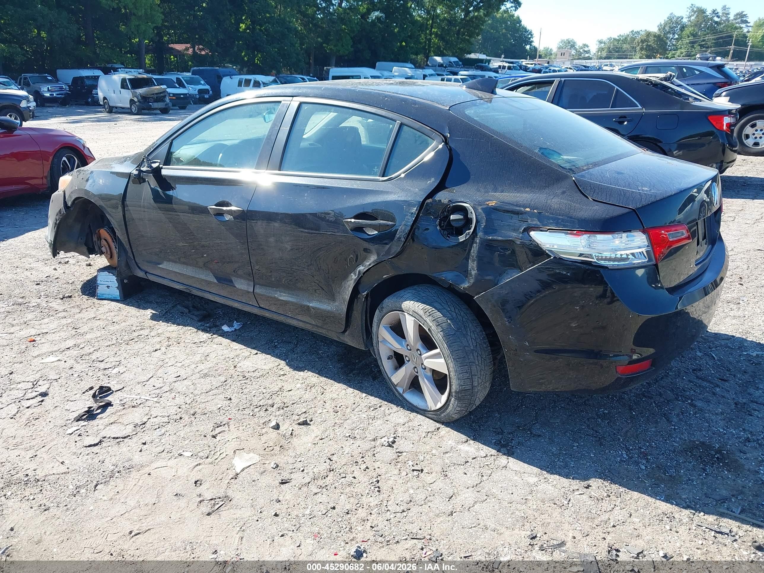 2015 Acura Ilx 2.0l Black vin: 19VDE1F39FE008844