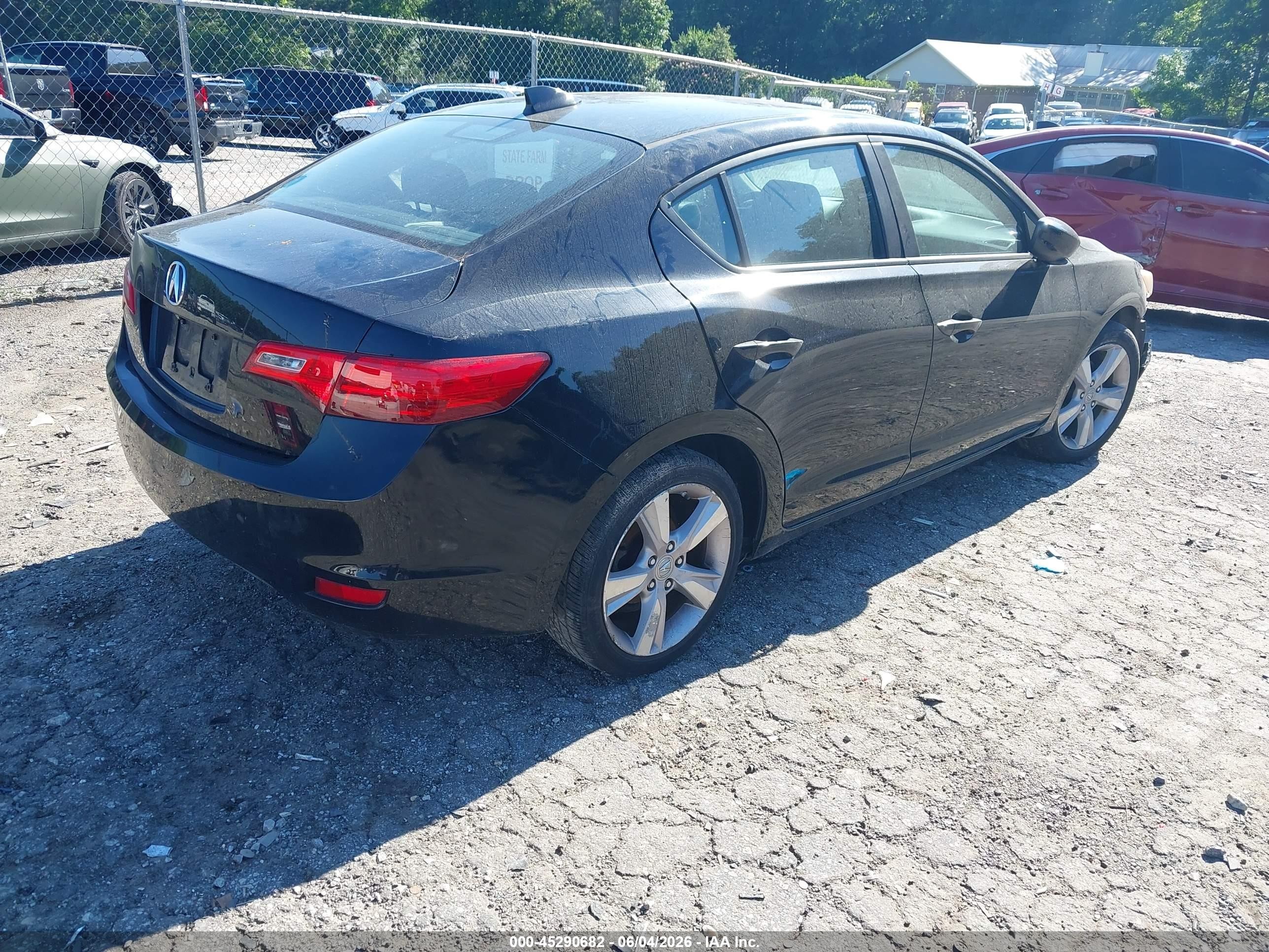 2015 Acura Ilx 2.0l Black vin: 19VDE1F39FE008844