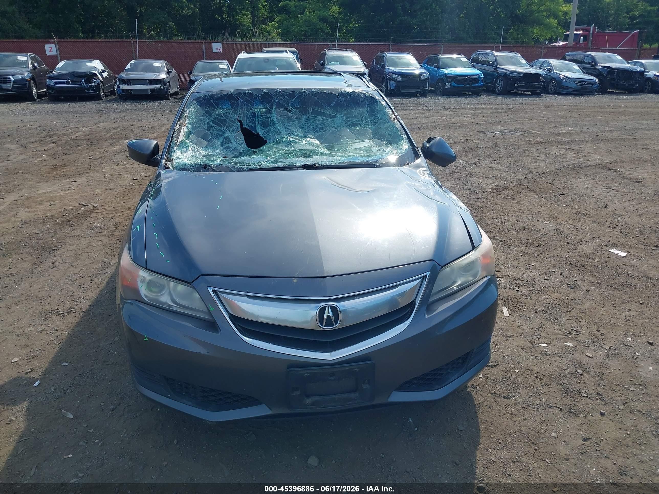 2014 Acura Ilx 2.0l Gray vin: 19VDE1F3XEE003022