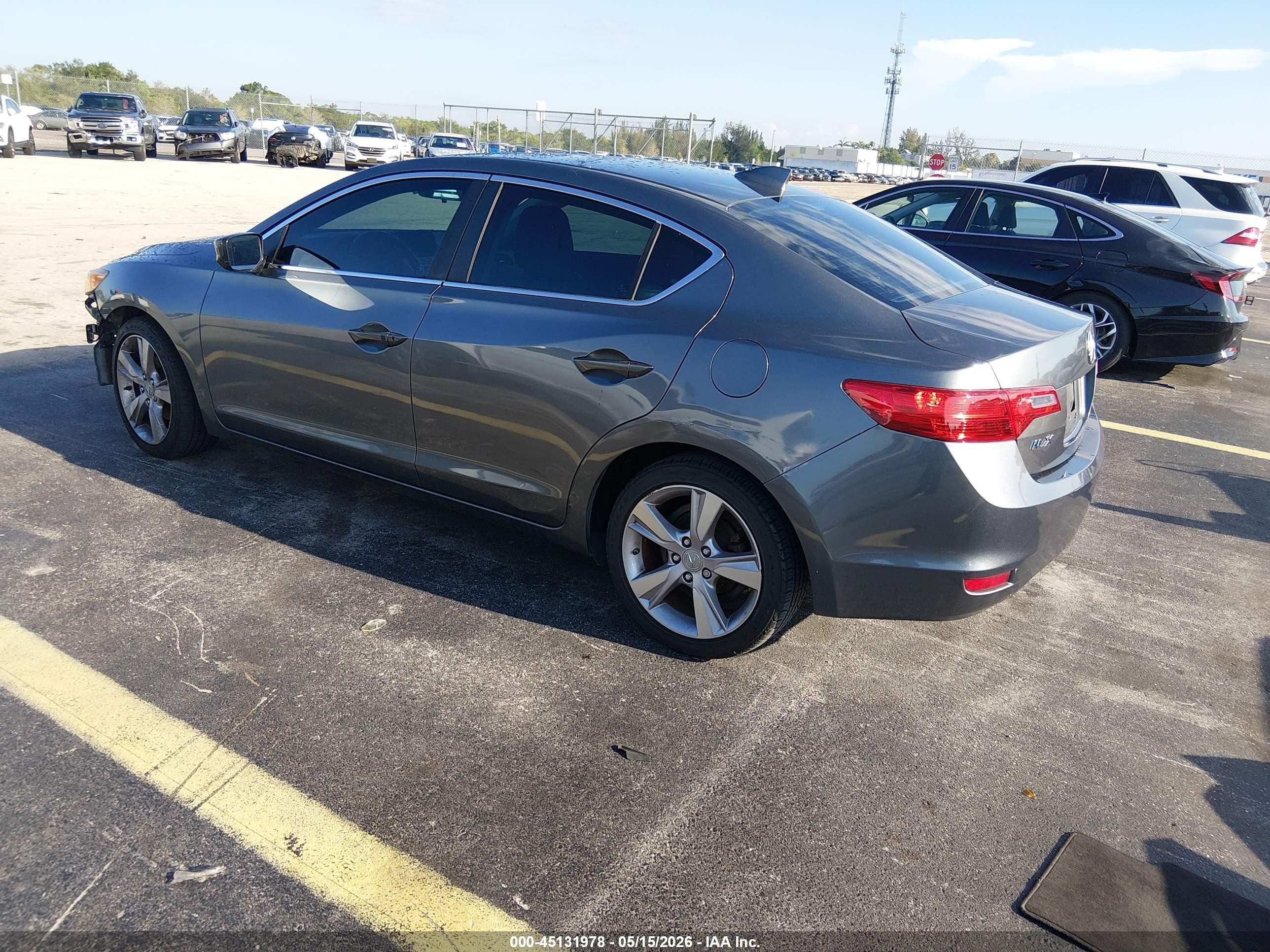 2014 Acura Ilx 2.0l Gray vin: 19VDE1F3XEE005241