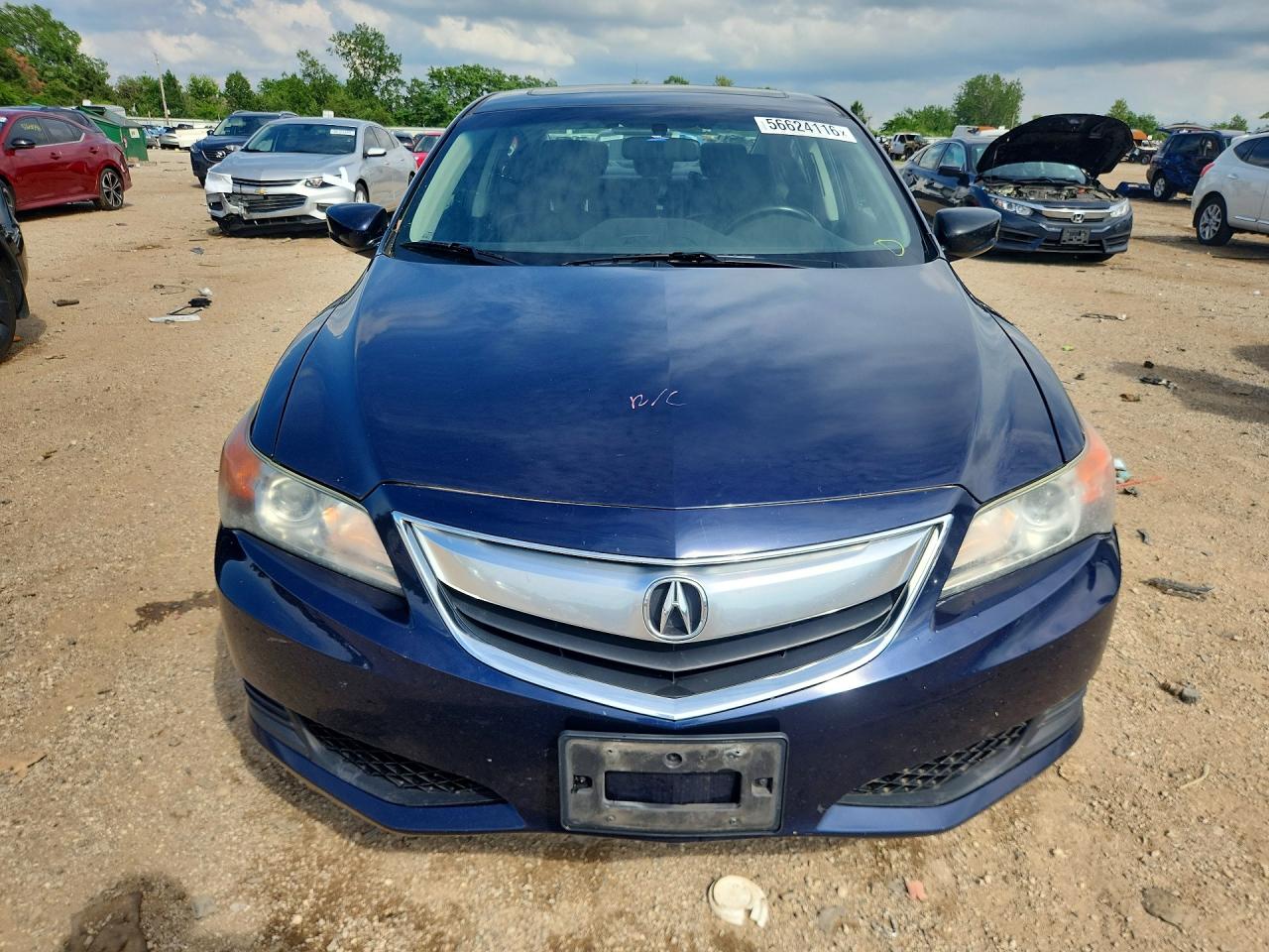 2015 Acura Ilx 20 Blue vin: 19VDE1F3XFE002454