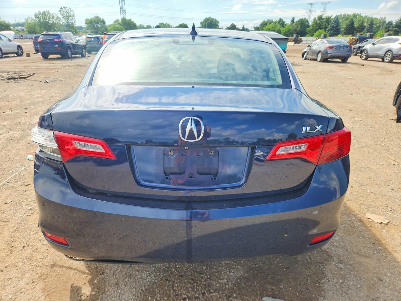 2015 Acura Ilx 20 Blue vin: 19VDE1F3XFE002454
