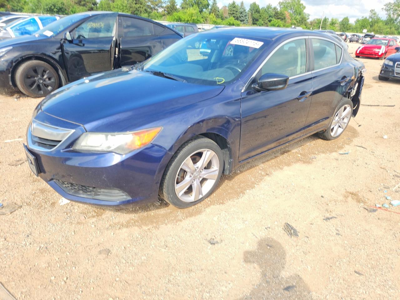 2015 Acura Ilx 20 Blue vin: 19VDE1F3XFE002454