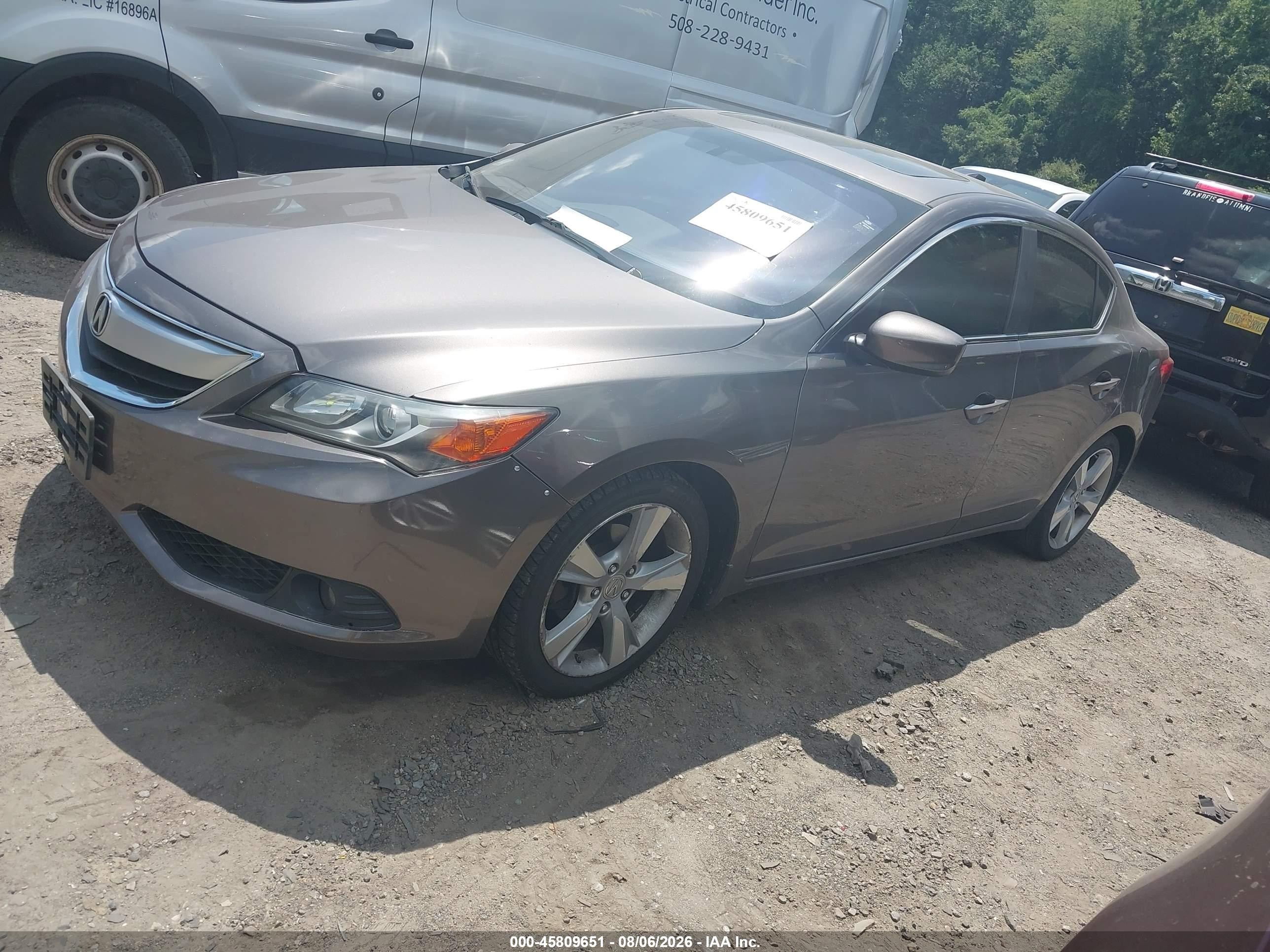 2014 Acura Ilx 2.0l Gray vin: 19VDE1F51EE009034