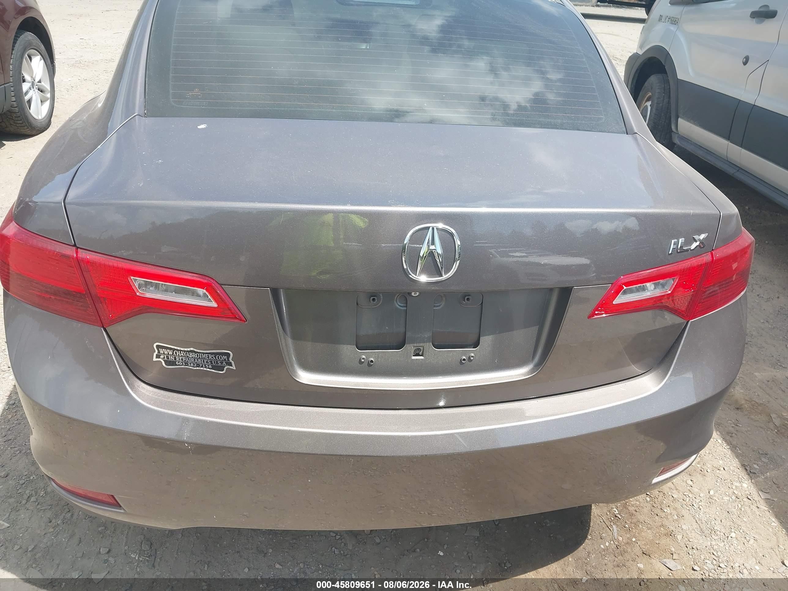 2014 Acura Ilx 2.0l Gray vin: 19VDE1F51EE009034