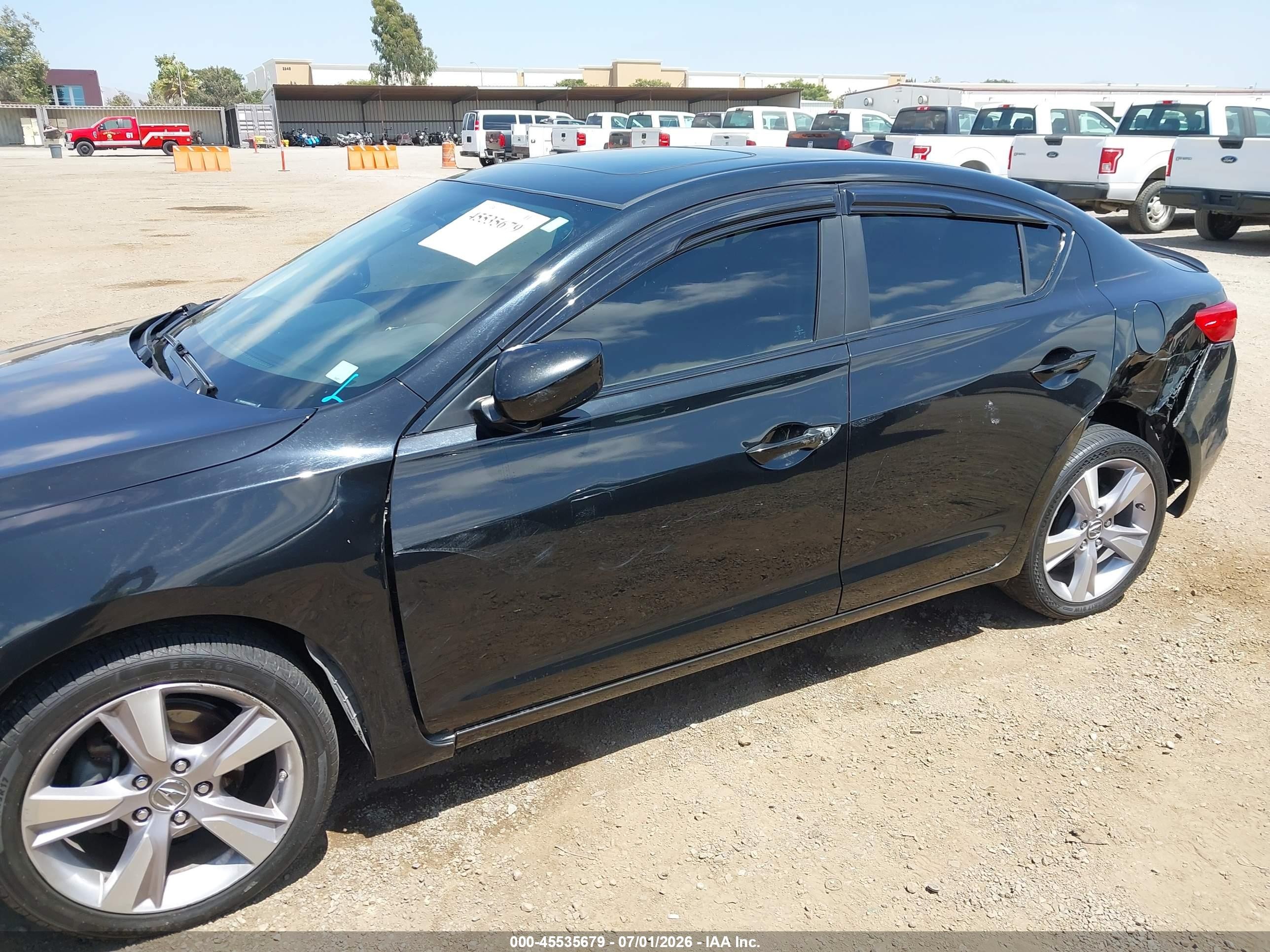 2013 Acura Ilx 2.0l Black vin: 19VDE1F53DE013701