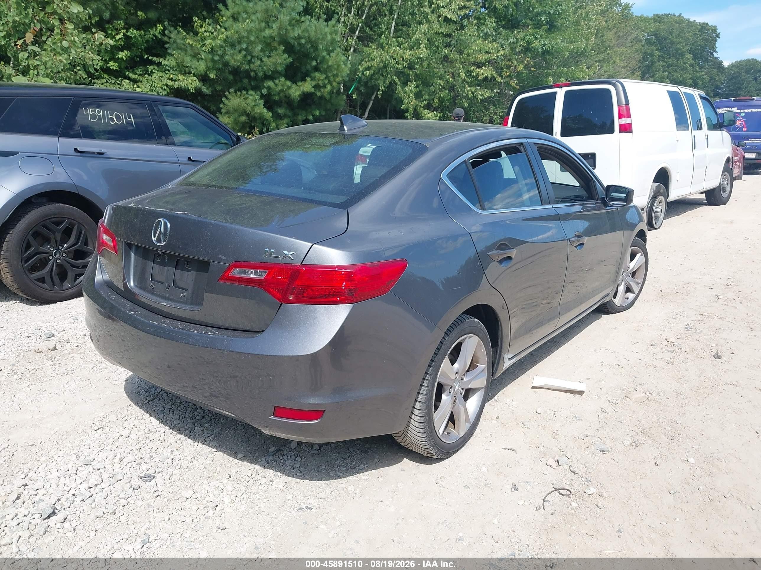 2014 Acura Ilx 2.0l Gray vin: 19VDE1F53EE007625