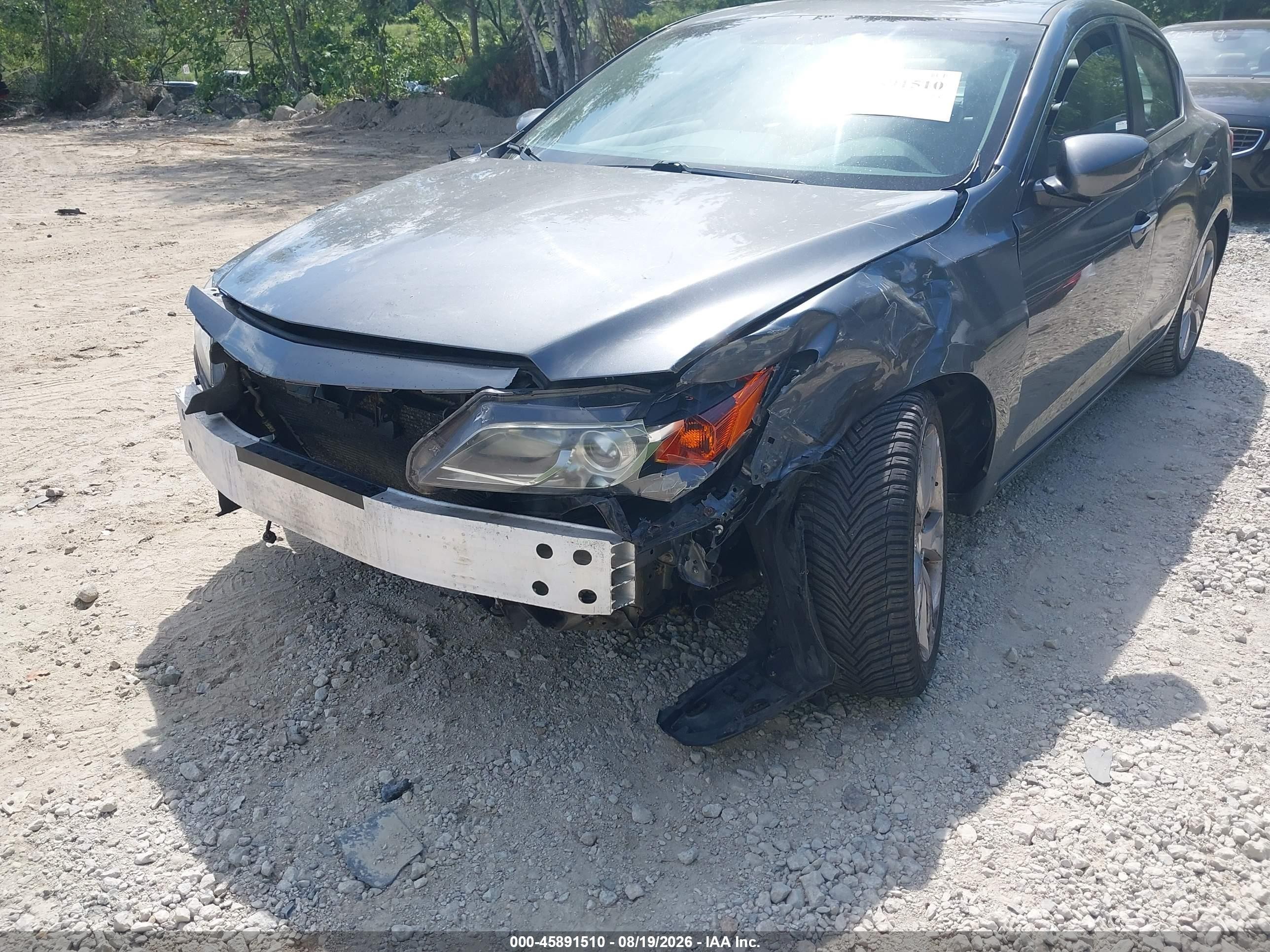 2014 Acura Ilx 2.0l Gray vin: 19VDE1F53EE007625