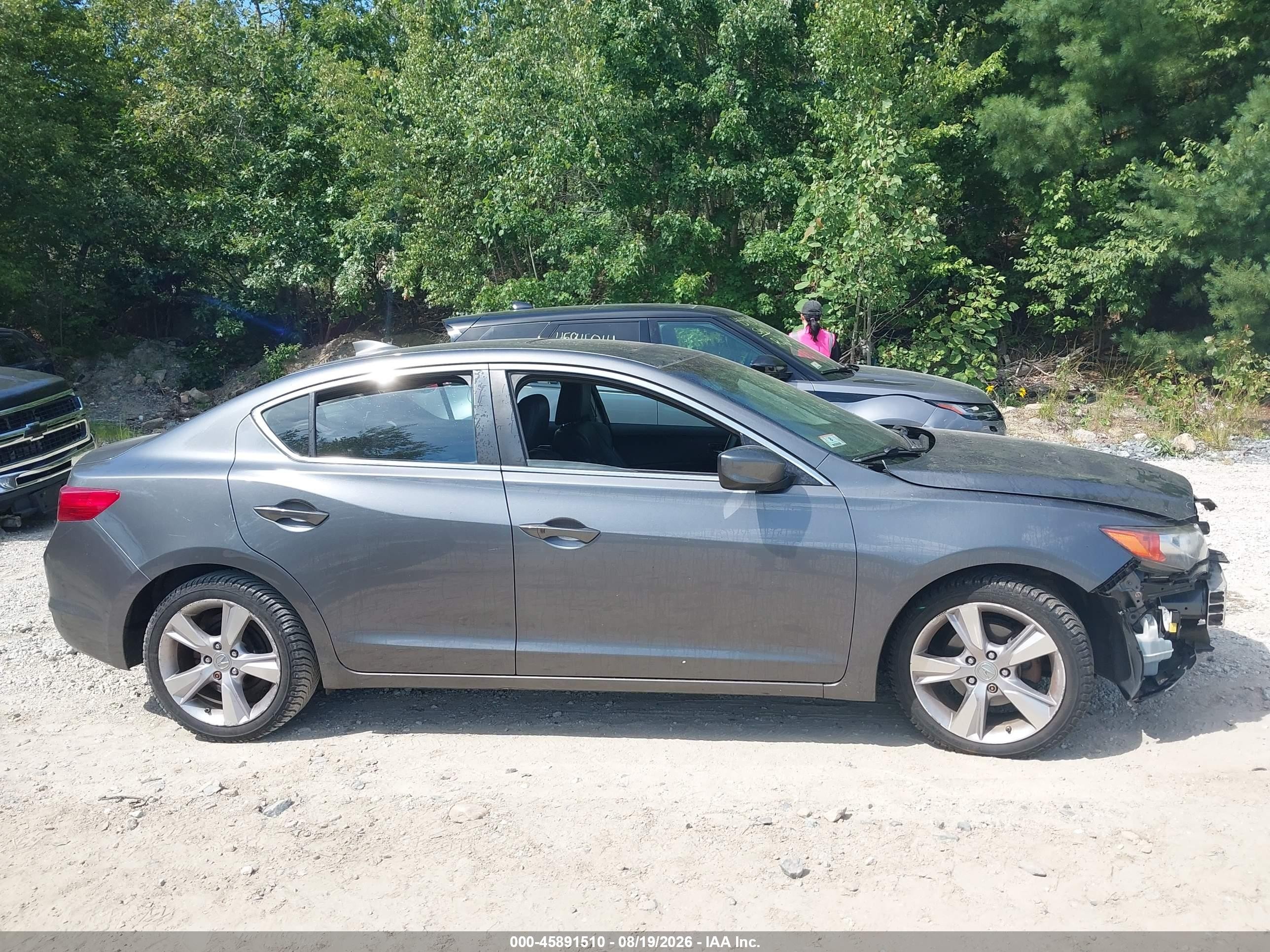 2014 Acura Ilx 2.0l Gray vin: 19VDE1F53EE007625