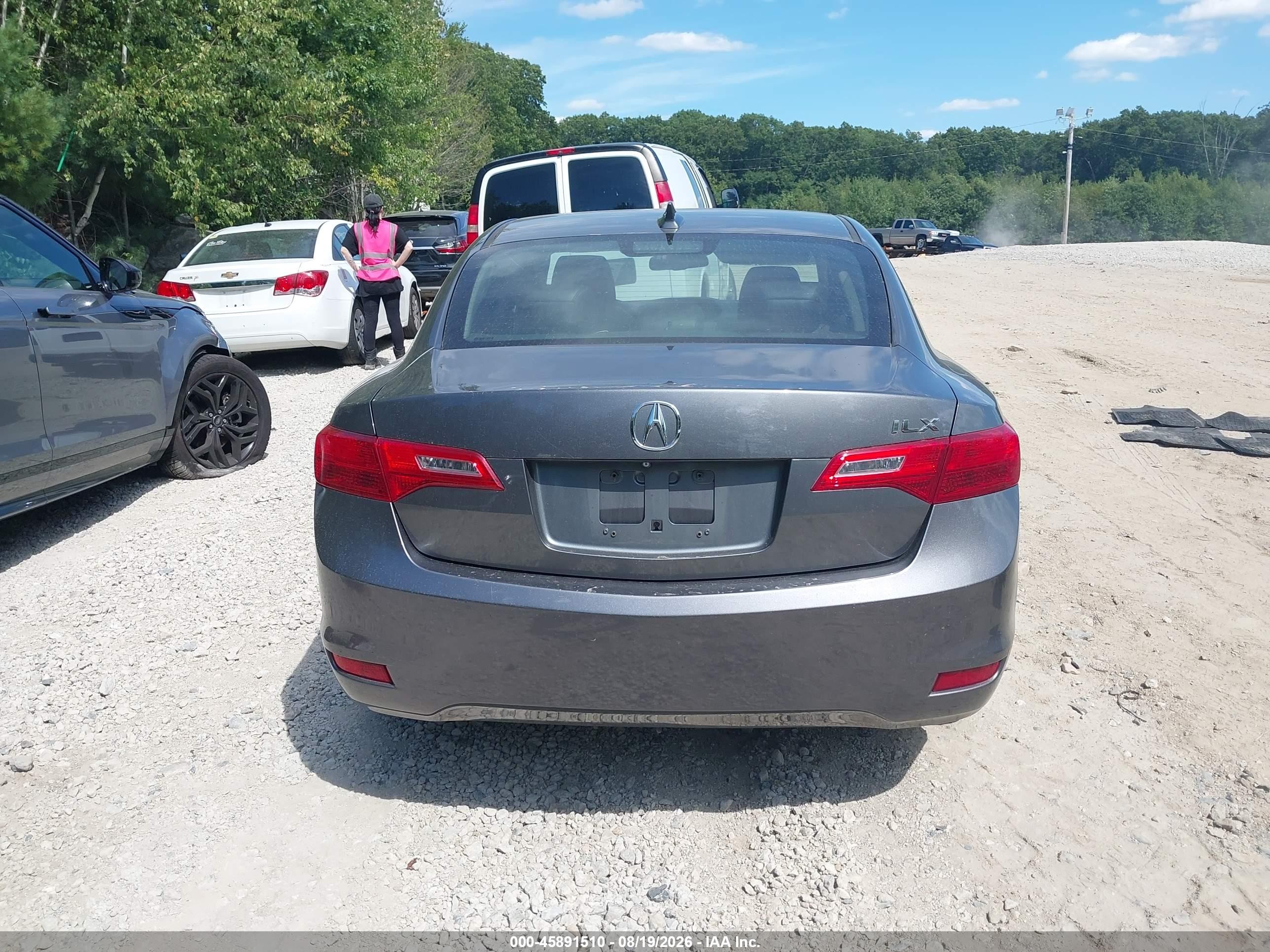 2014 Acura Ilx 2.0l Gray vin: 19VDE1F53EE007625