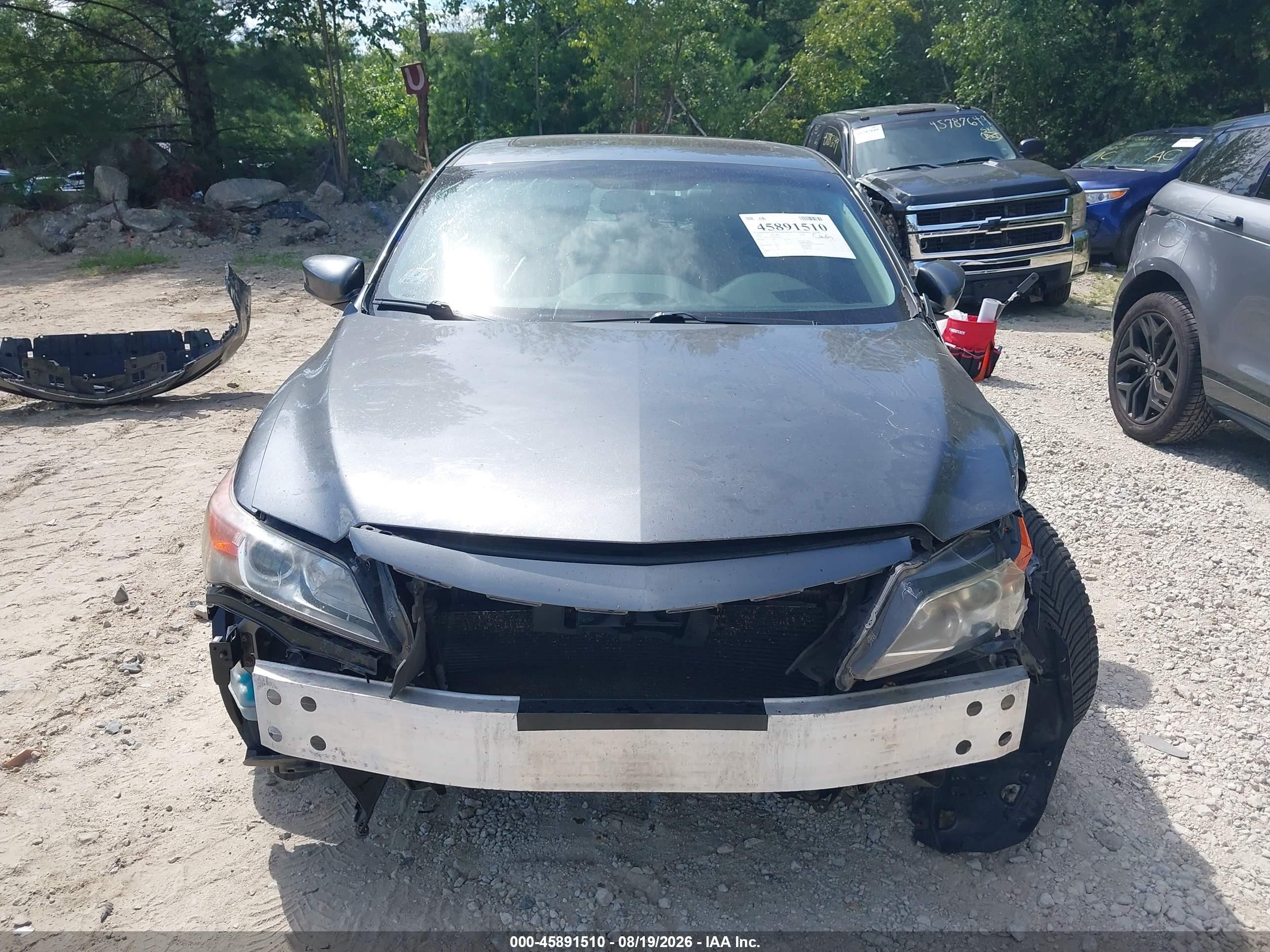 2014 Acura Ilx 2.0l Gray vin: 19VDE1F53EE007625