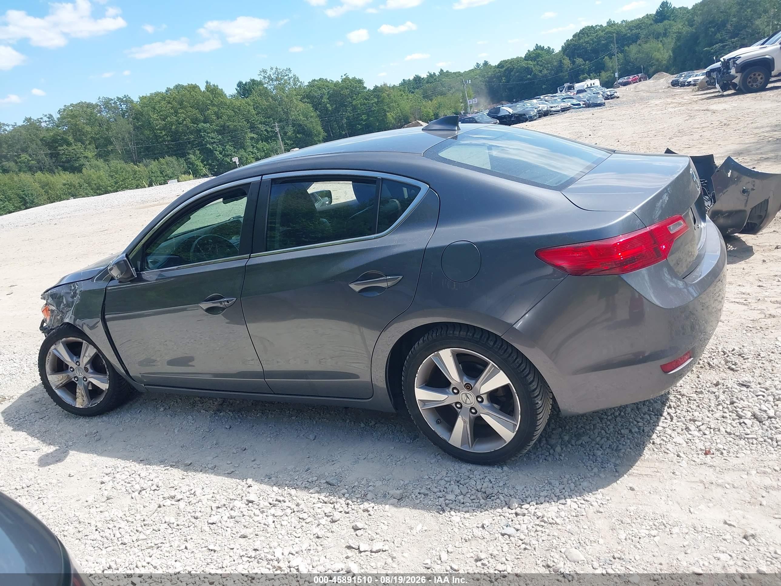 2014 Acura Ilx 2.0l Gray vin: 19VDE1F53EE007625
