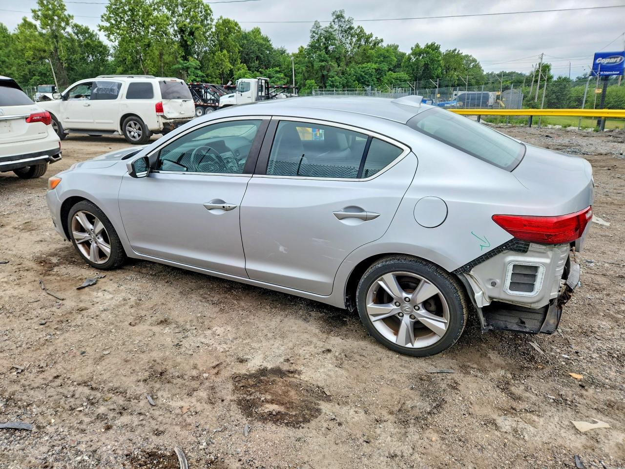 2014 Acura Ilx 20 Premium Silver vin: 19VDE1F53EE007639