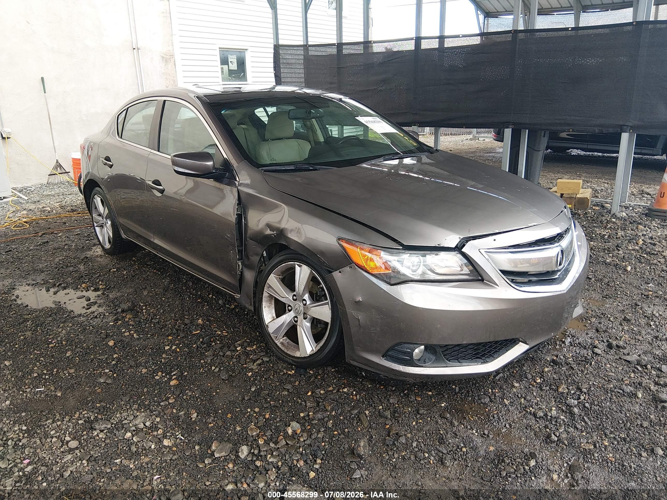 2014 Acura Ilx 2.0l Gray vin: 19VDE1F53EE009018