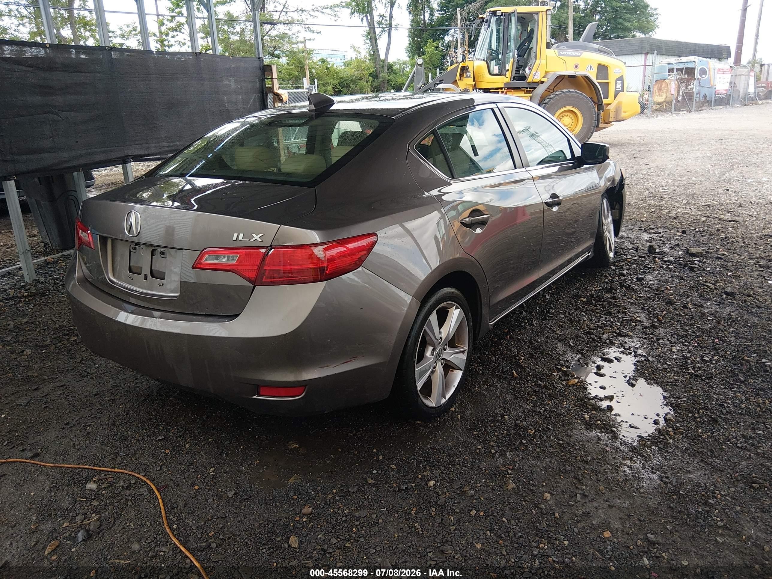 2014 Acura Ilx 2.0l Gray vin: 19VDE1F53EE009018