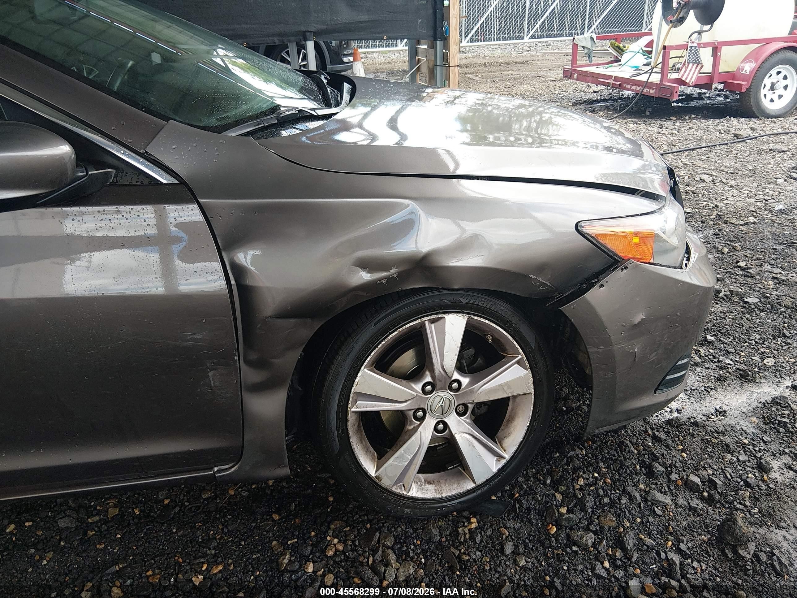 2014 Acura Ilx 2.0l Gray vin: 19VDE1F53EE009018