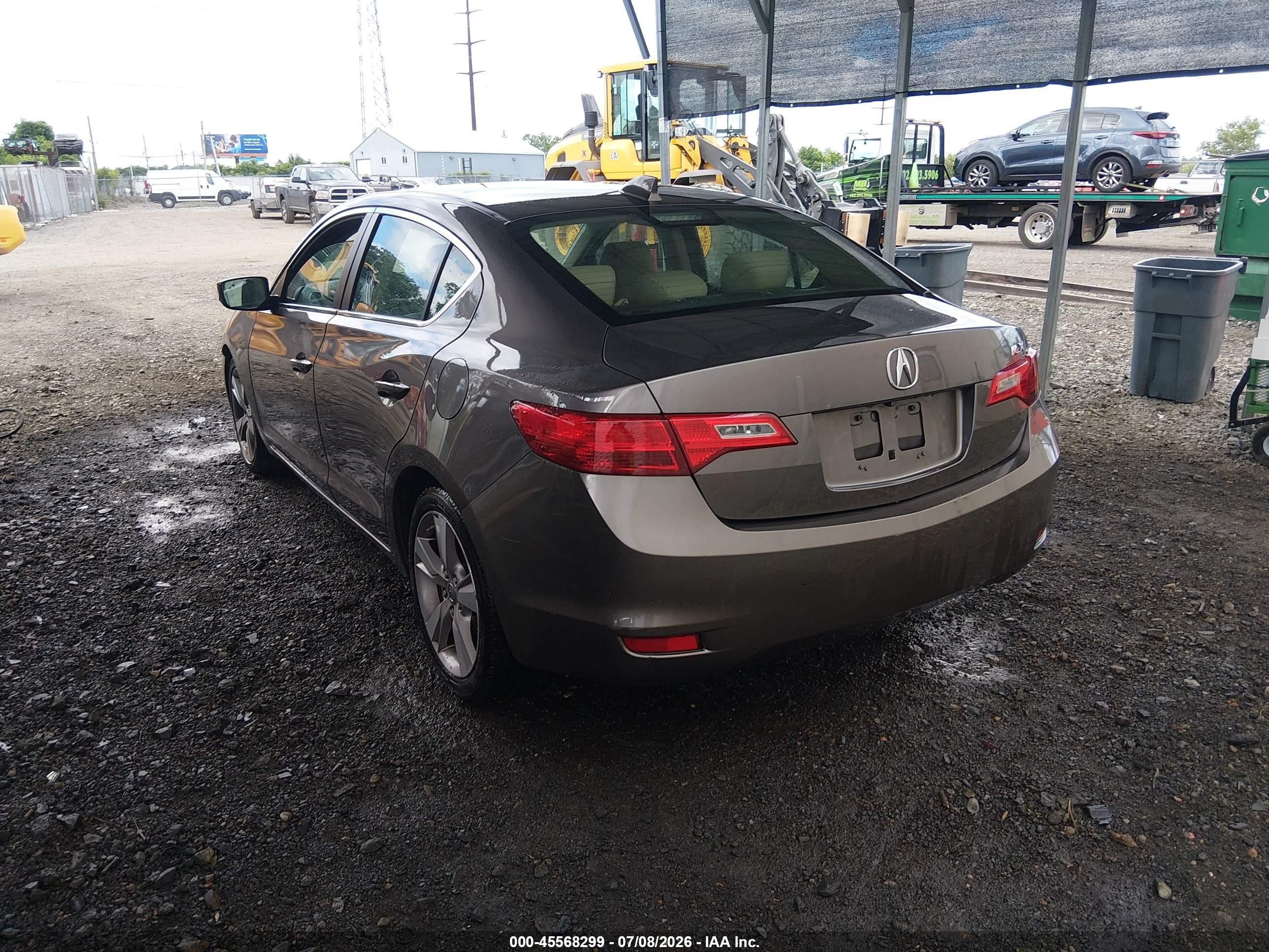2014 Acura Ilx 2.0l Gray vin: 19VDE1F53EE009018