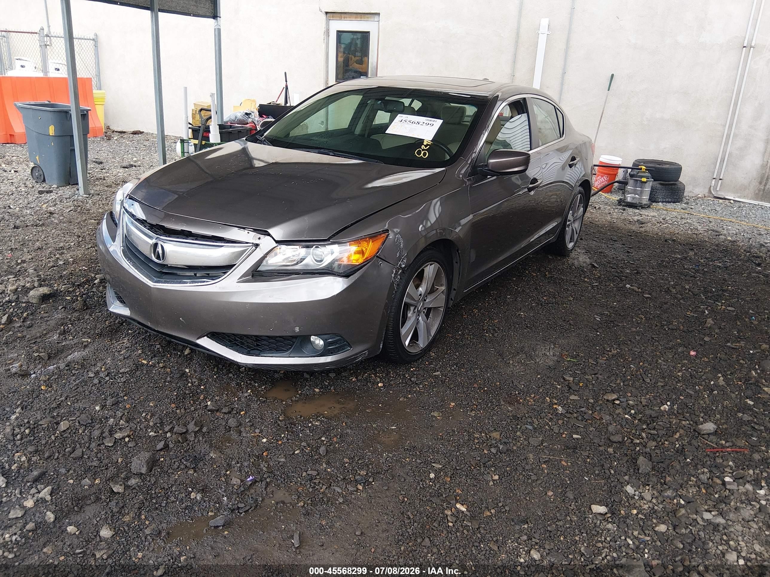 2014 Acura Ilx 2.0l Gray vin: 19VDE1F53EE009018